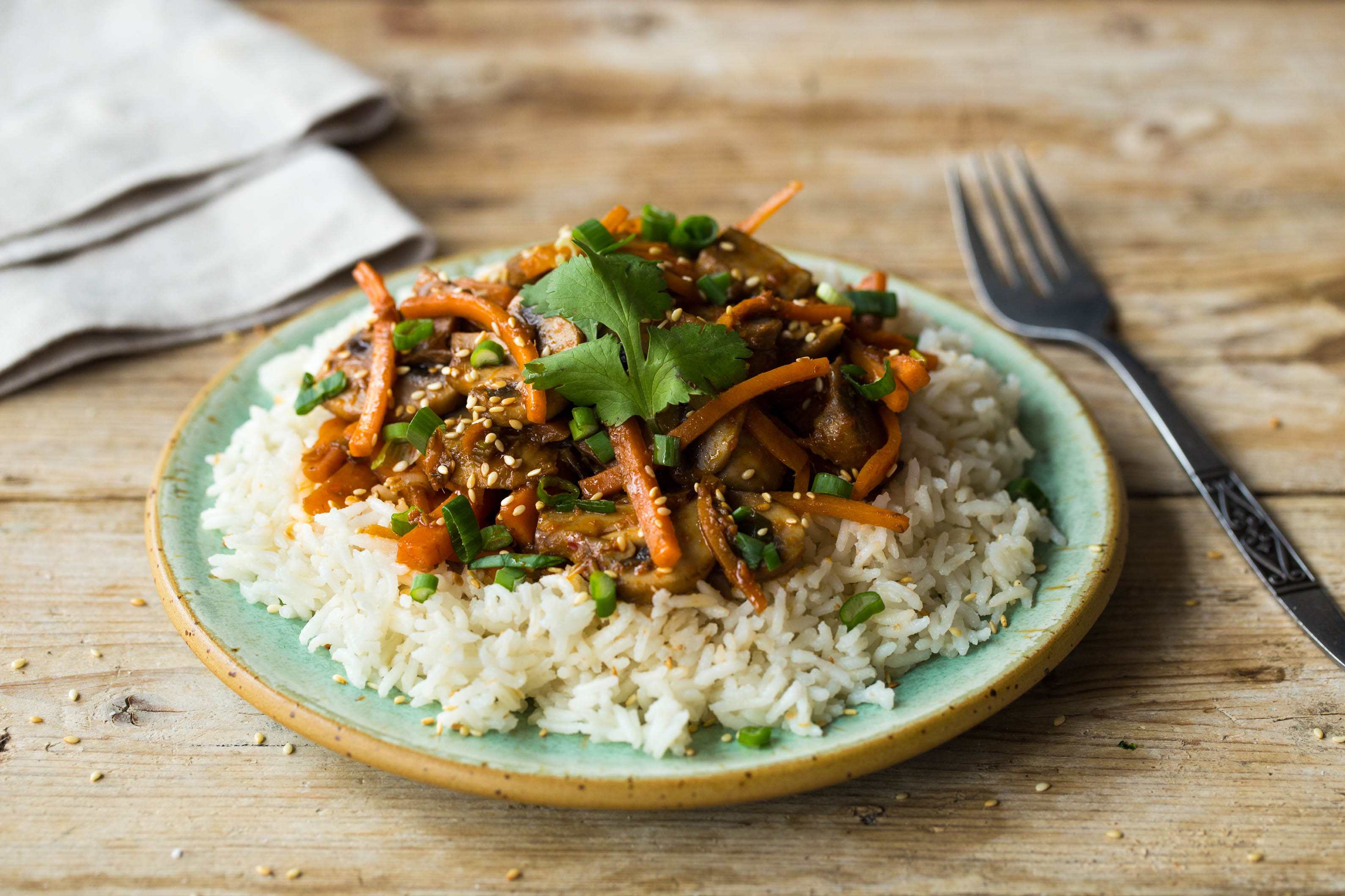 Chinesische “Szechuan” Gemüsepfanne