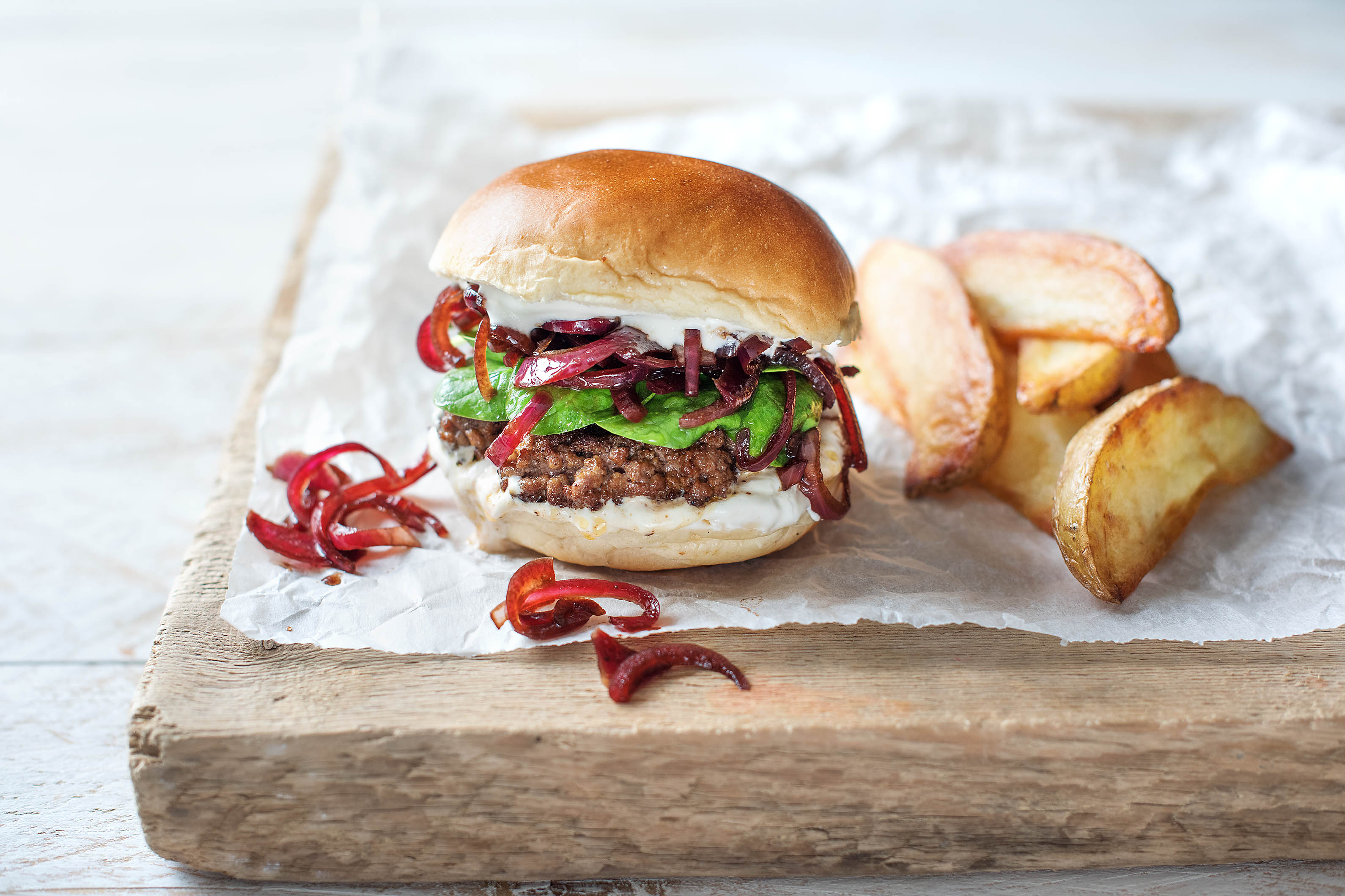 Ksar Char-Bagh Moroccan Beef Burgers