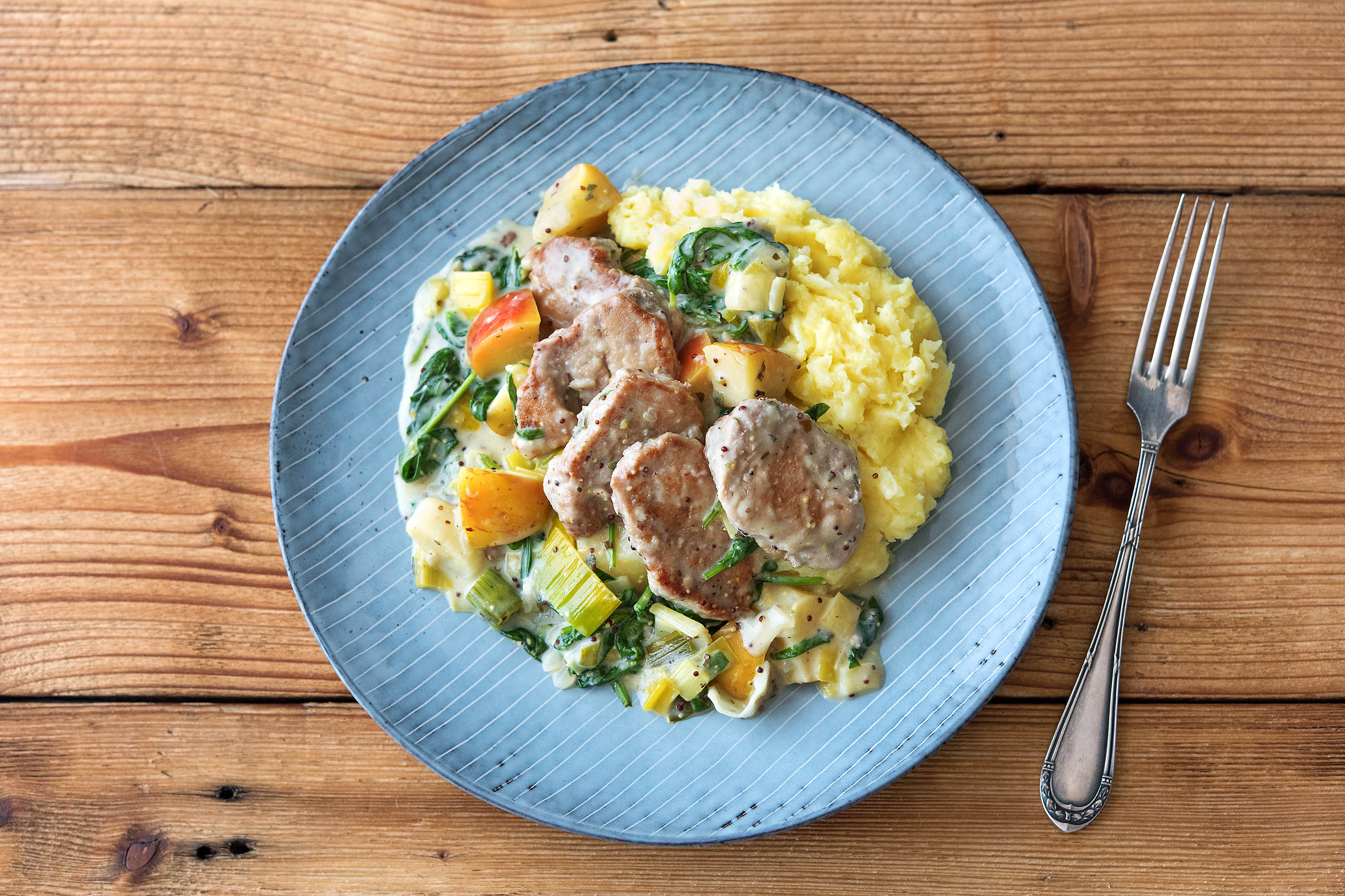 Winter Warming Pork, Sage and Apple Casserole