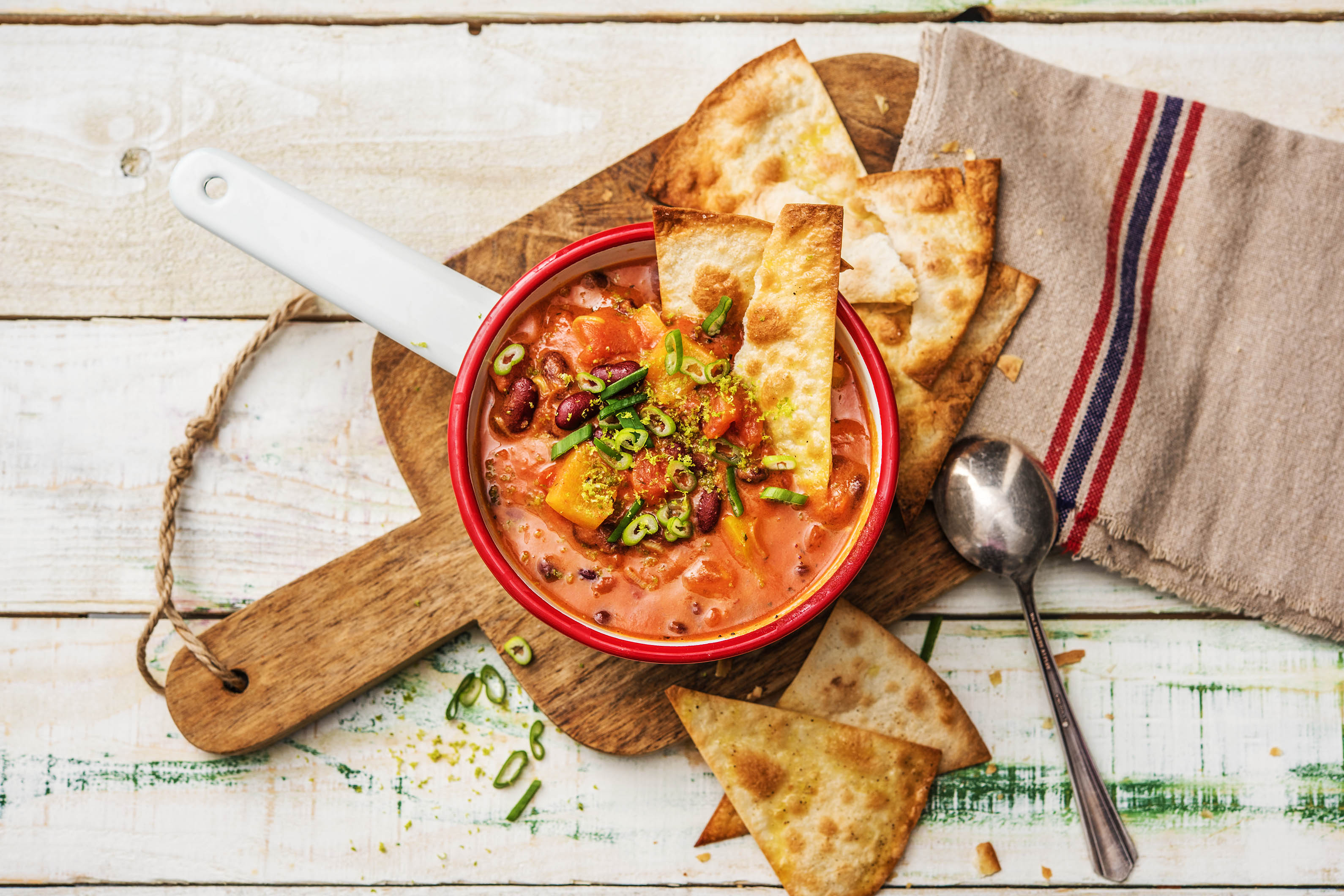 Karibische Kokossuppe