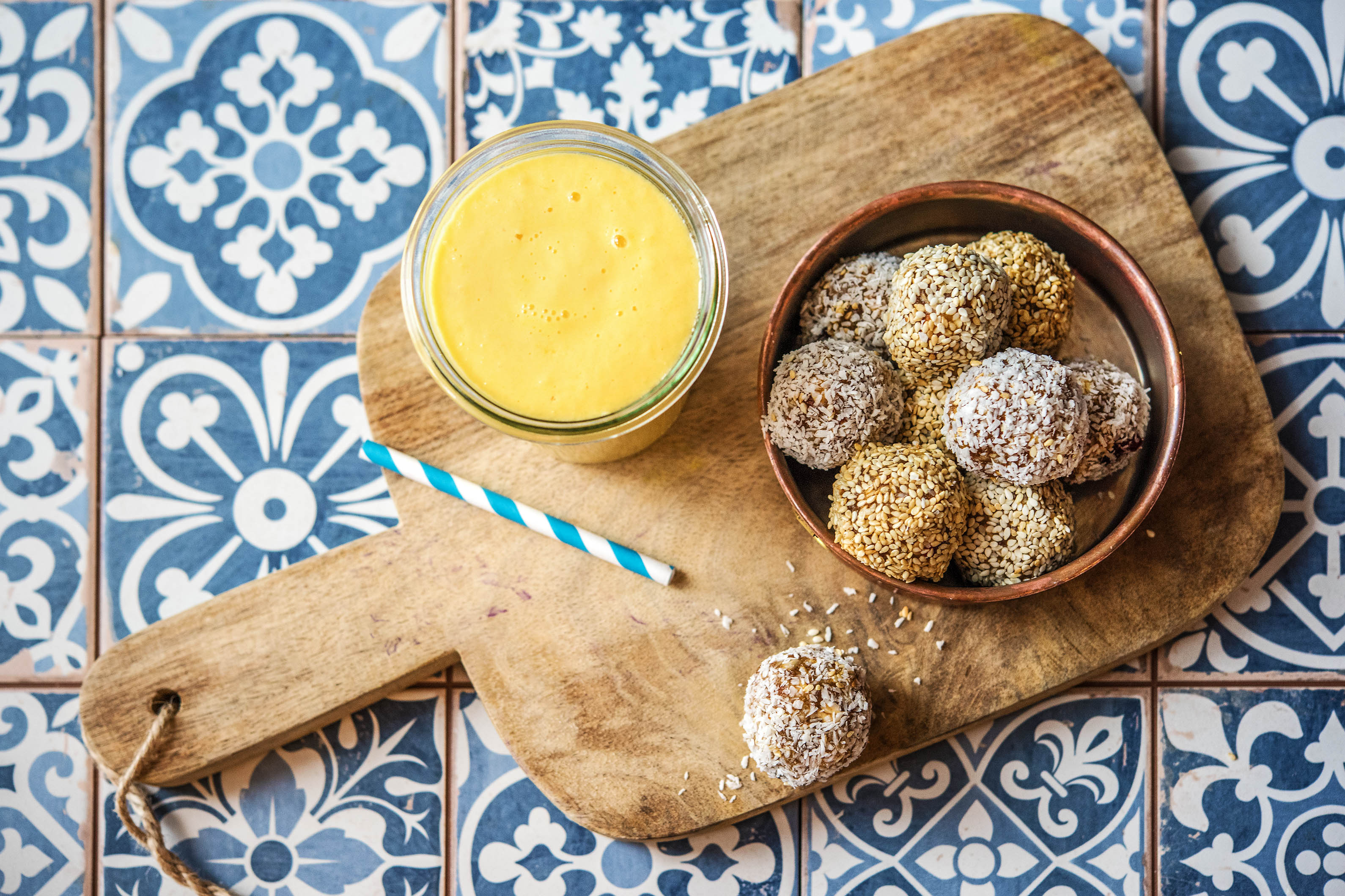 Power-Dattel-Bällchen