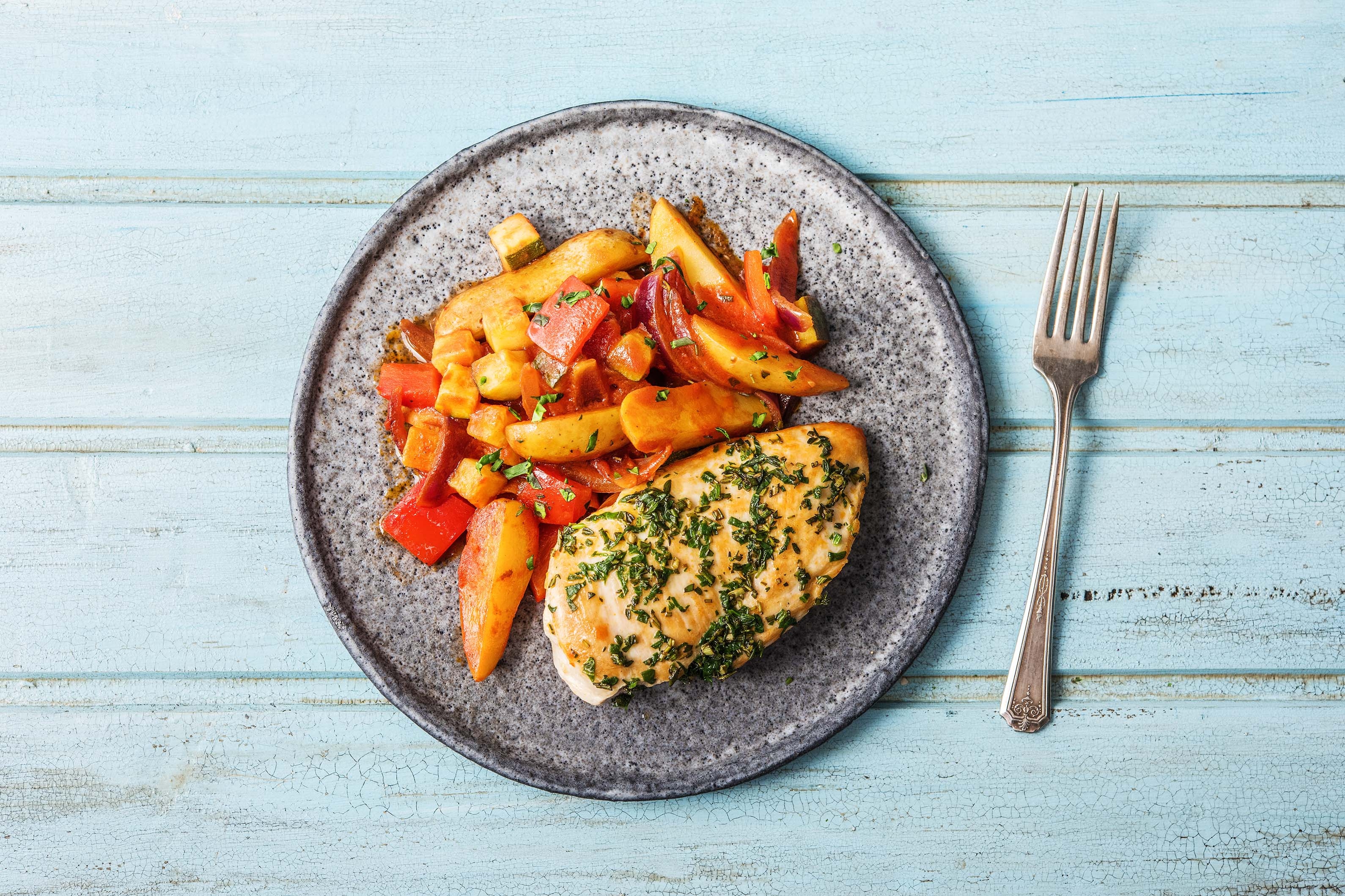 Provenzalische Hähnchenfilets