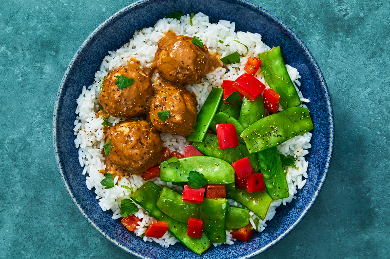 Sauté de boulettes de Beyond Meat® façon asiatique