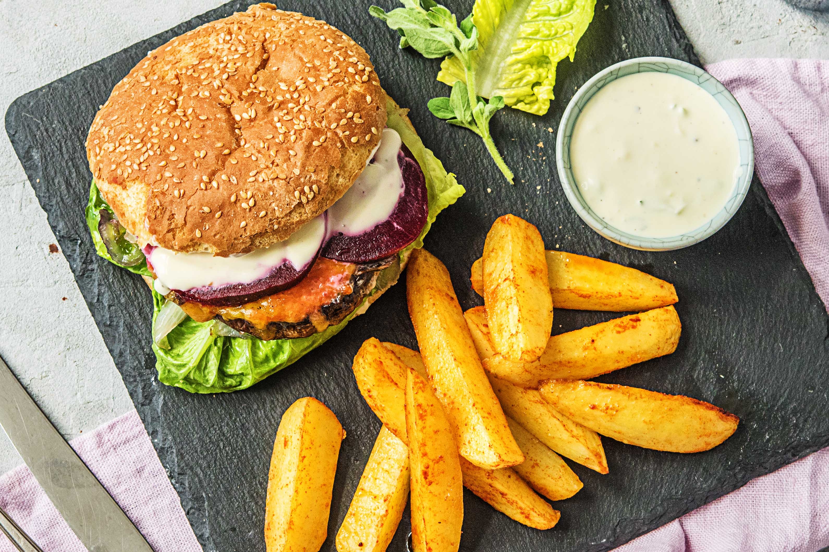 Portobello-Pilz-Burger