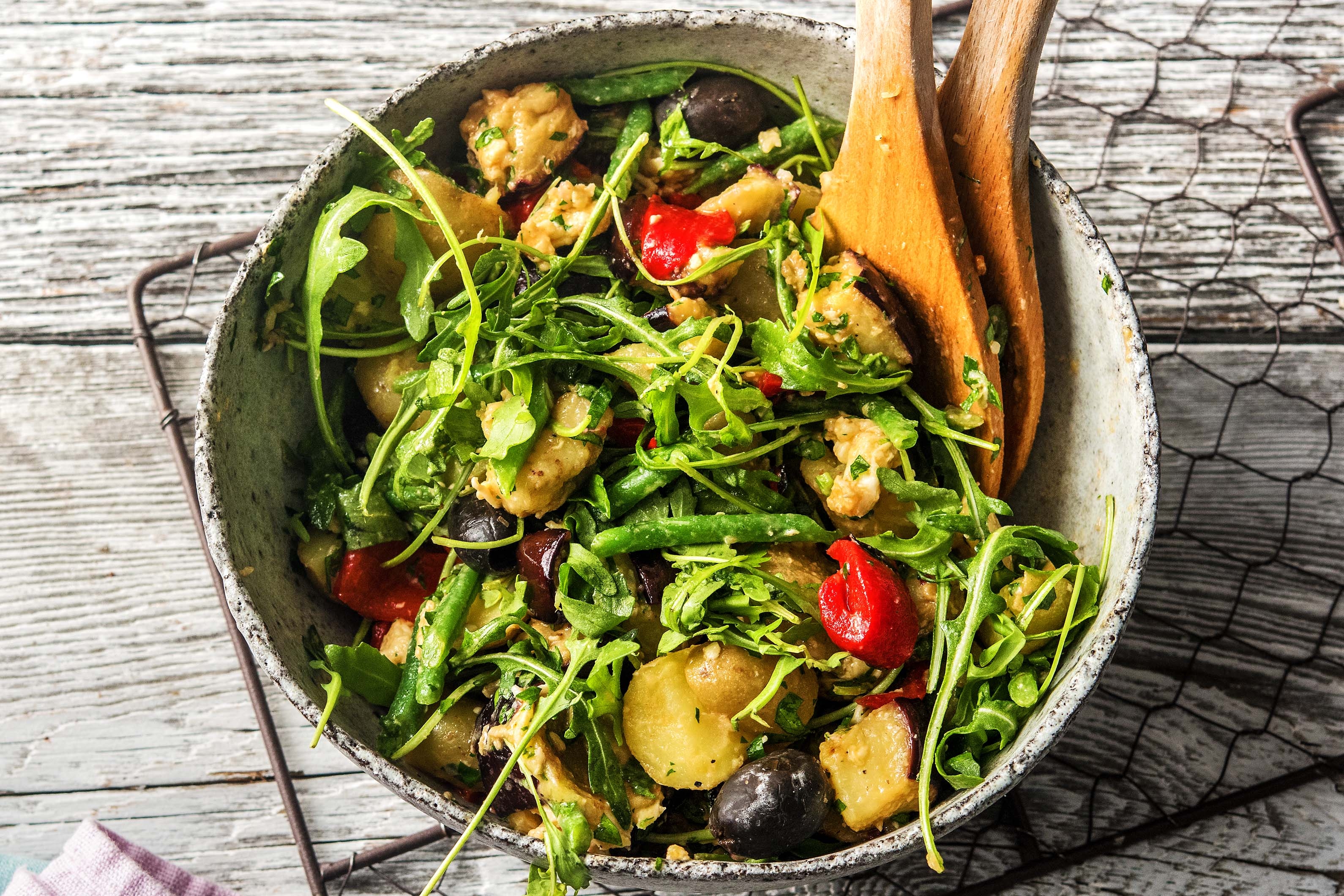 Mediterraner Kartoffelsalat