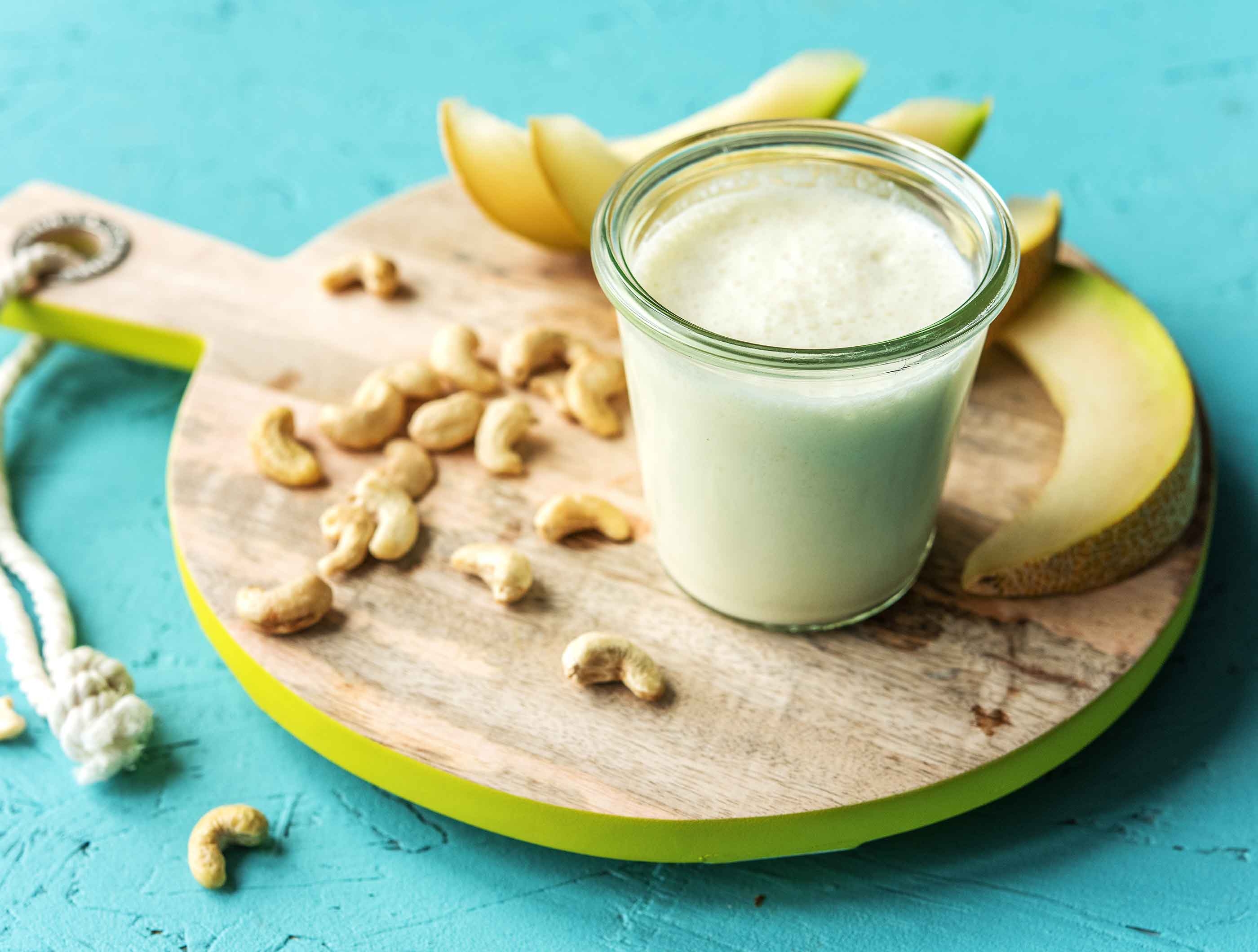 Smoothie tropical à la noix de coco