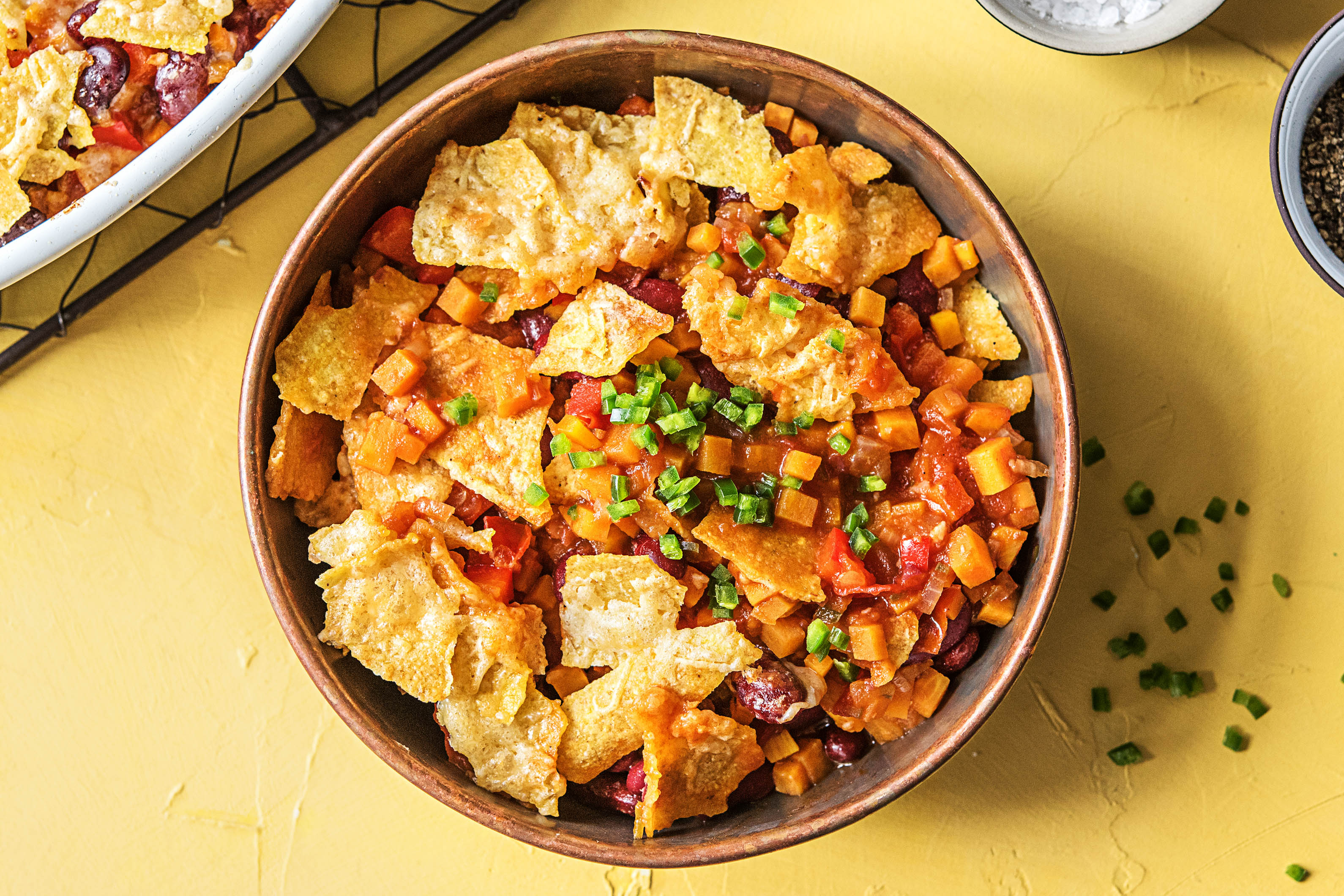 Mexicaanse ovenschotel met cheddar