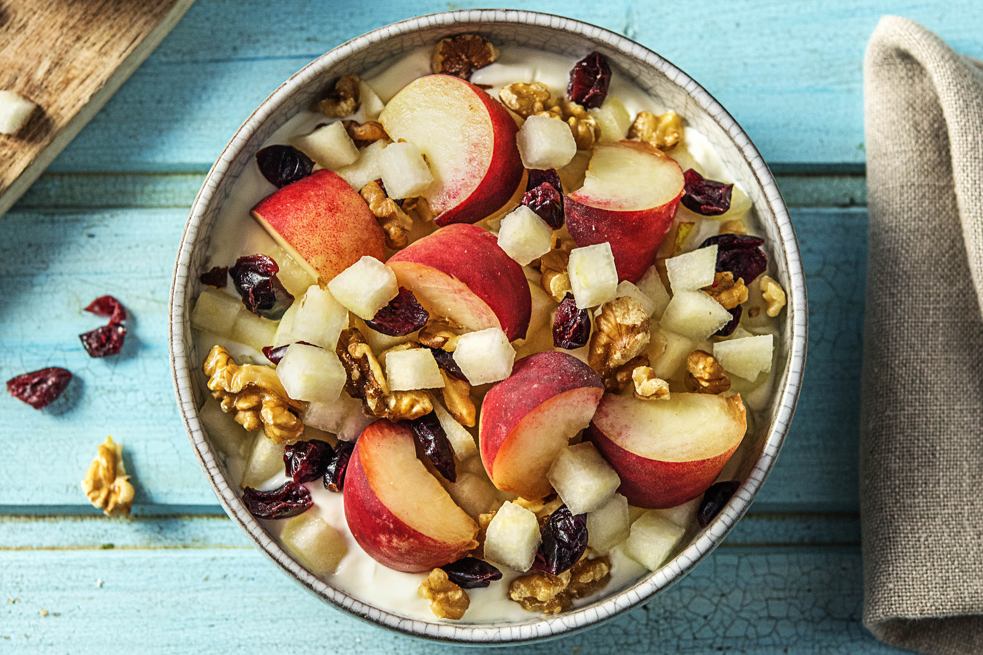 Yaourt demi-écrémé à la poire