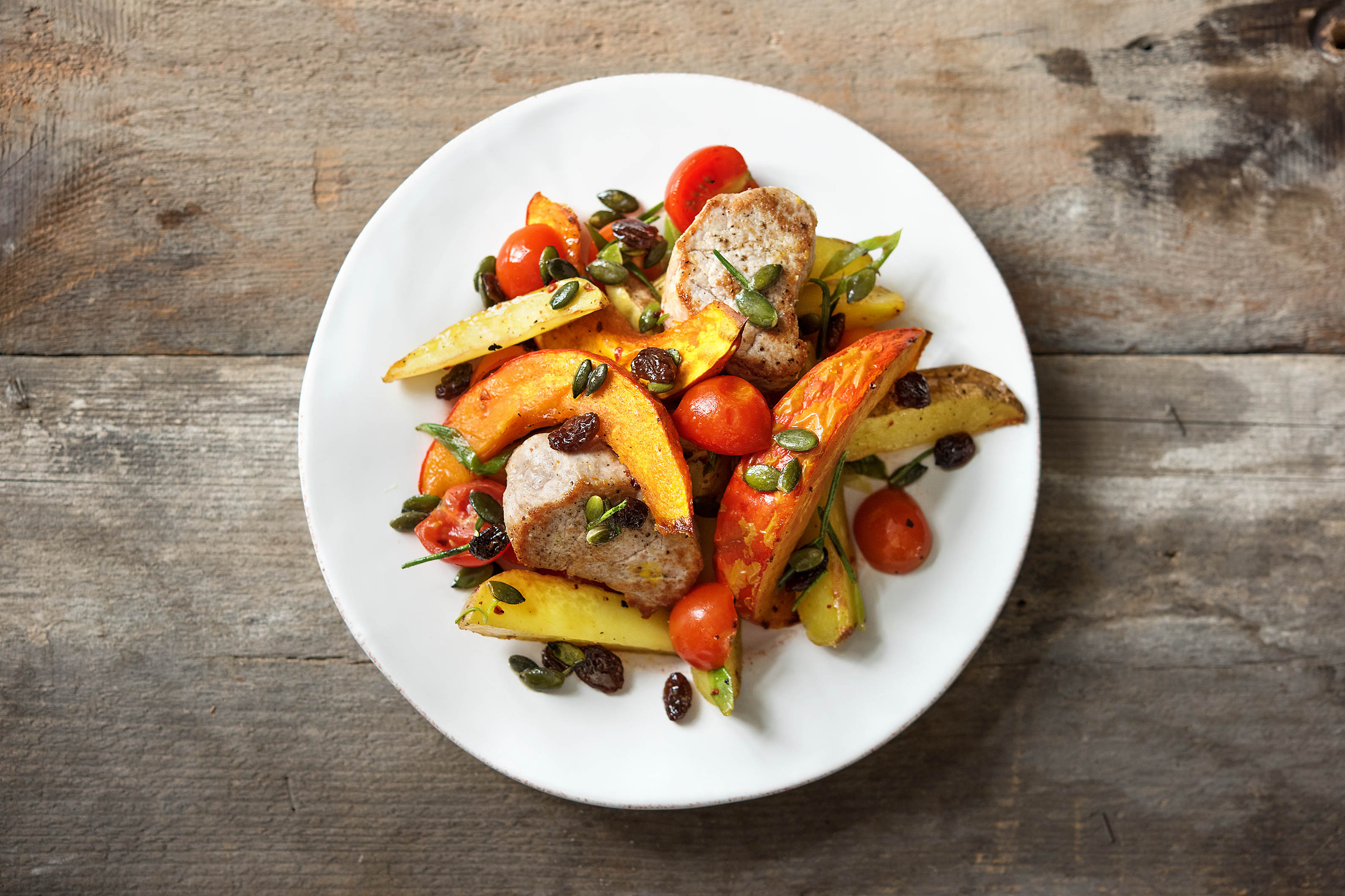 Schweinemedaillons mit Topping