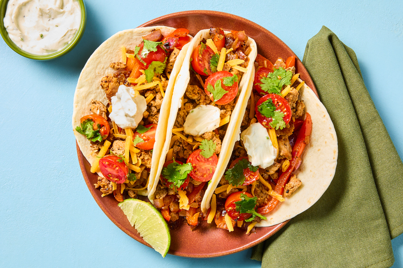 Fajitas de Beyond Meat® style sud-ouest