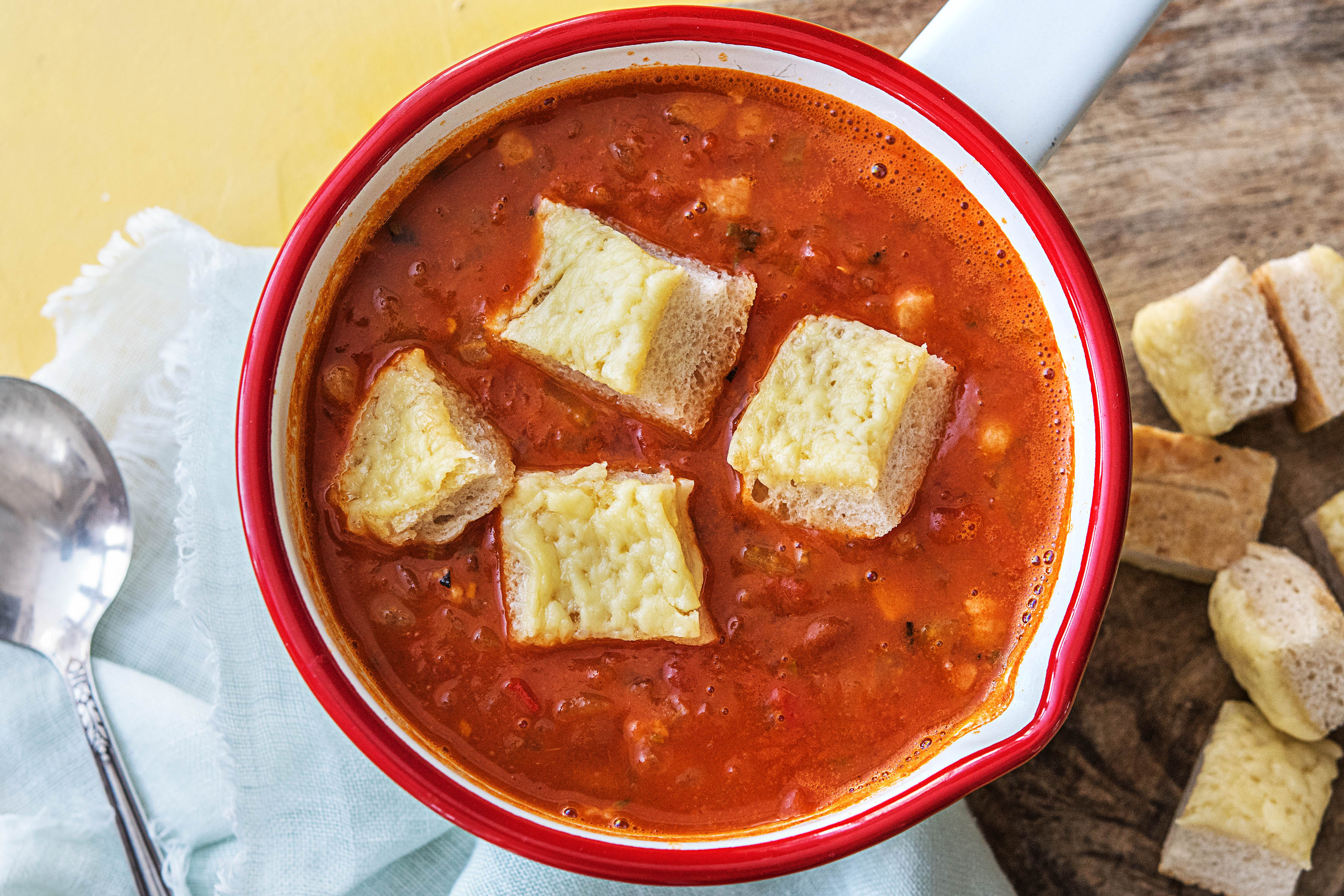 Borlotti-Bohneneintopf mit Bacon