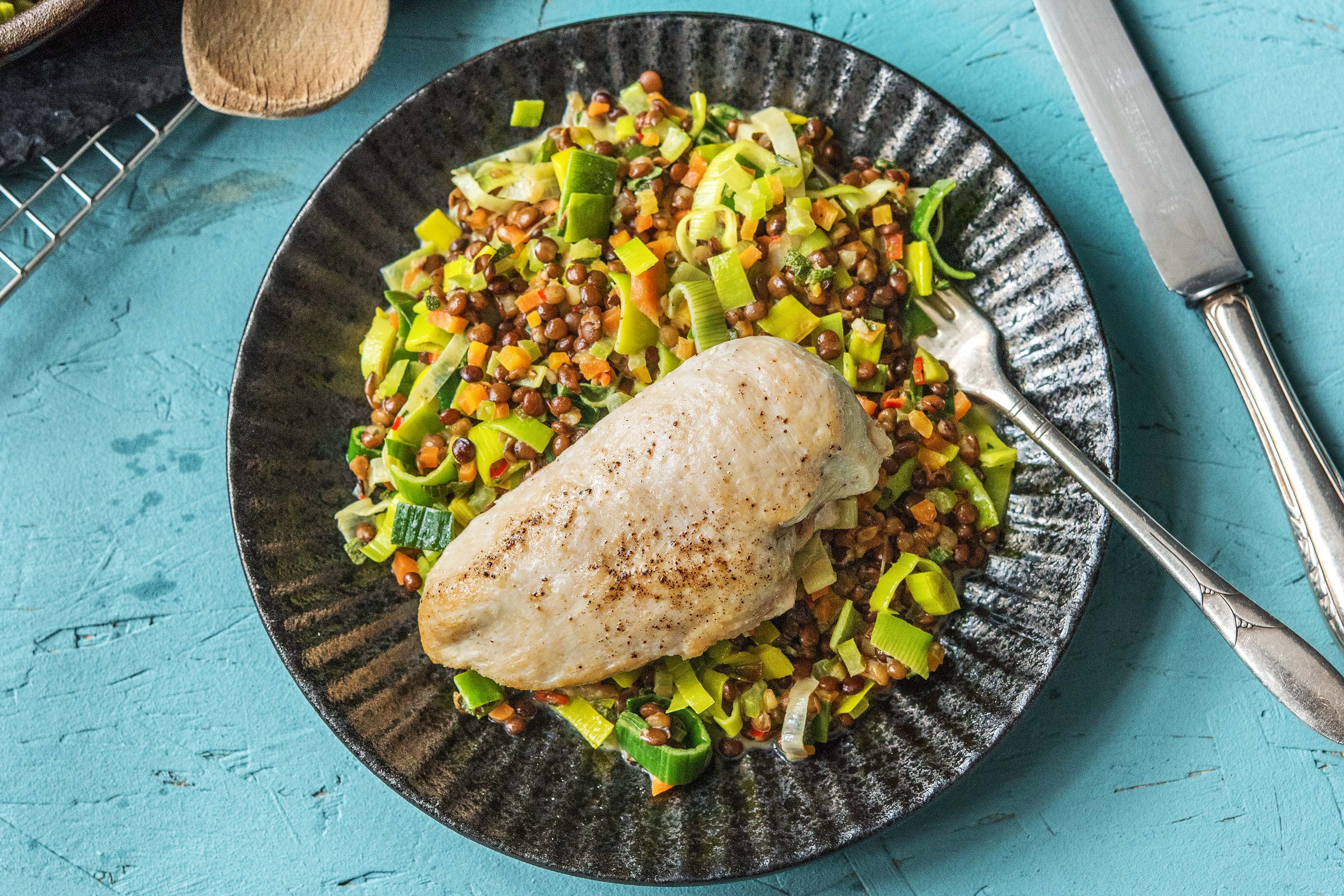 Gebratene Hähnchenbrust