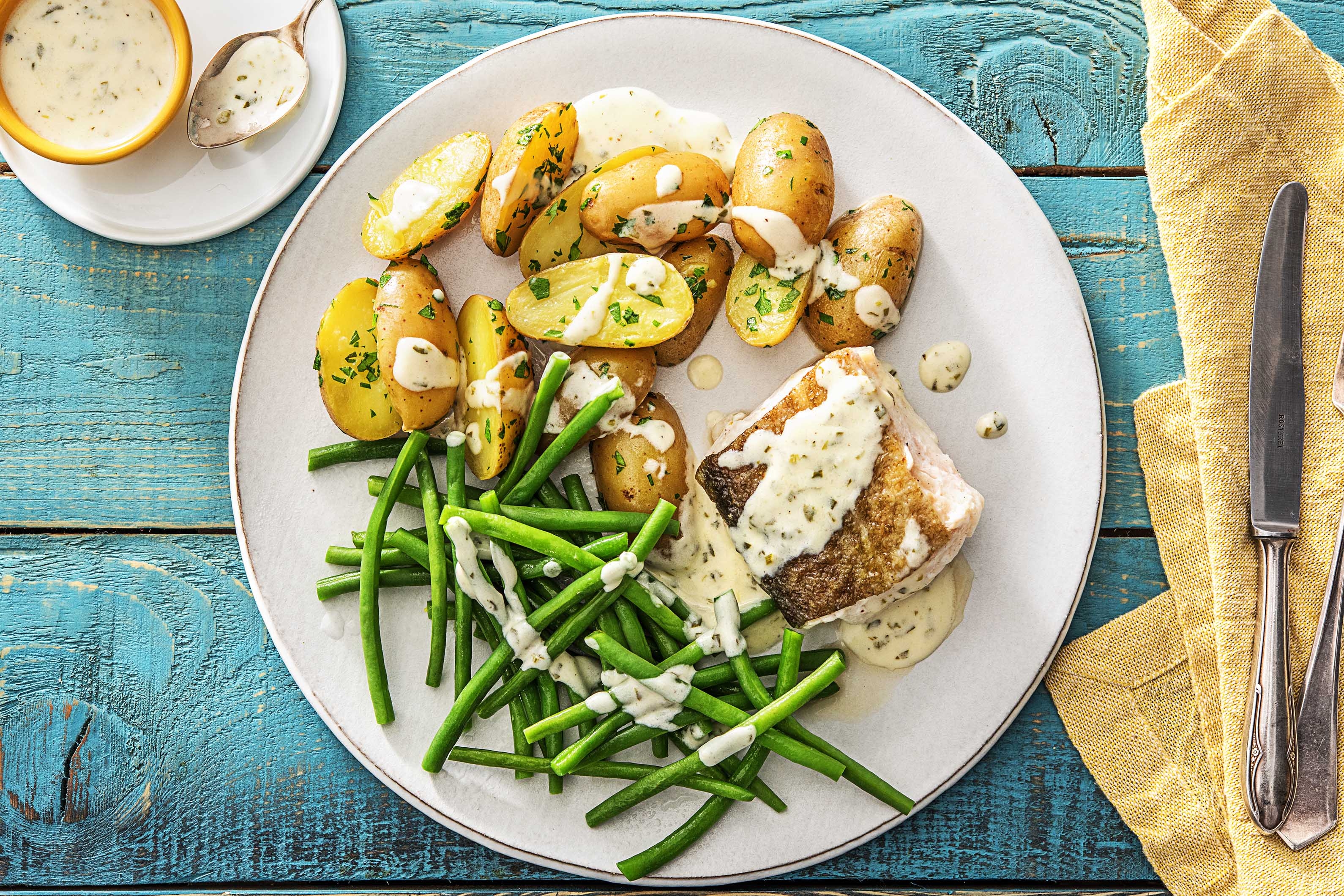 Klassisch: Gebratener Kabeljau