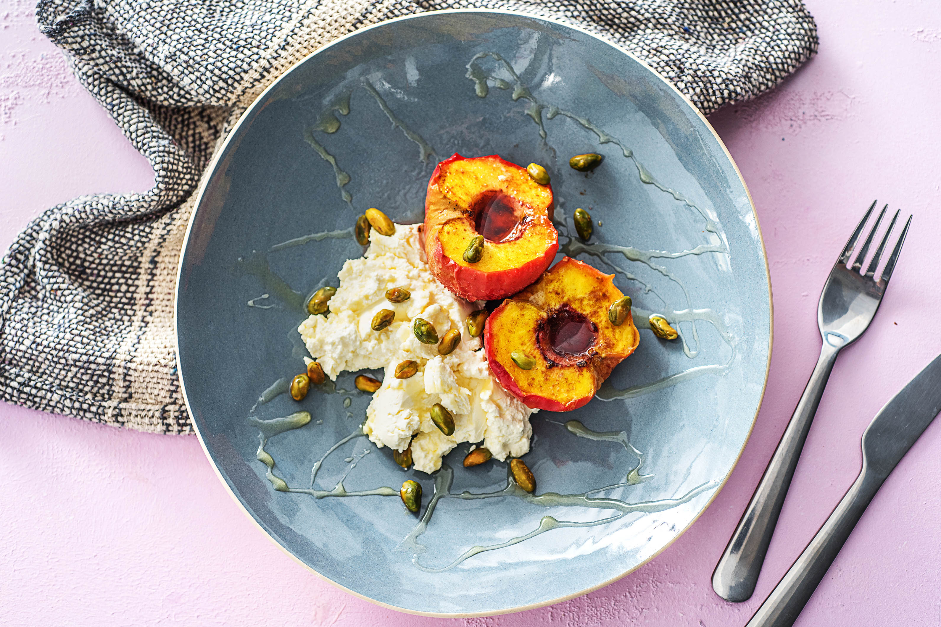 Geroosterde nectarine