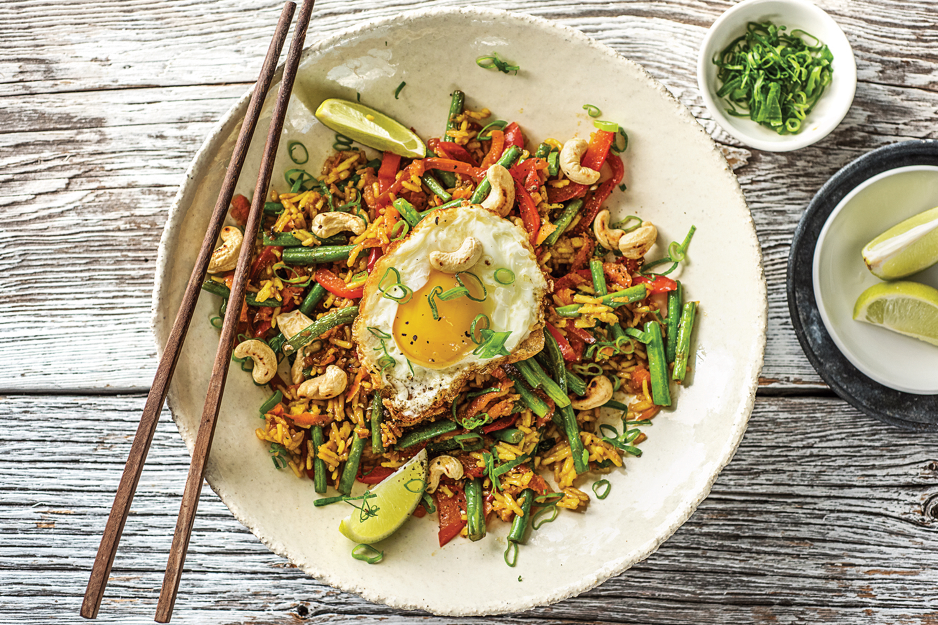 (Vegetarian) Nasi-Goreng Style Veggie Packed Rice