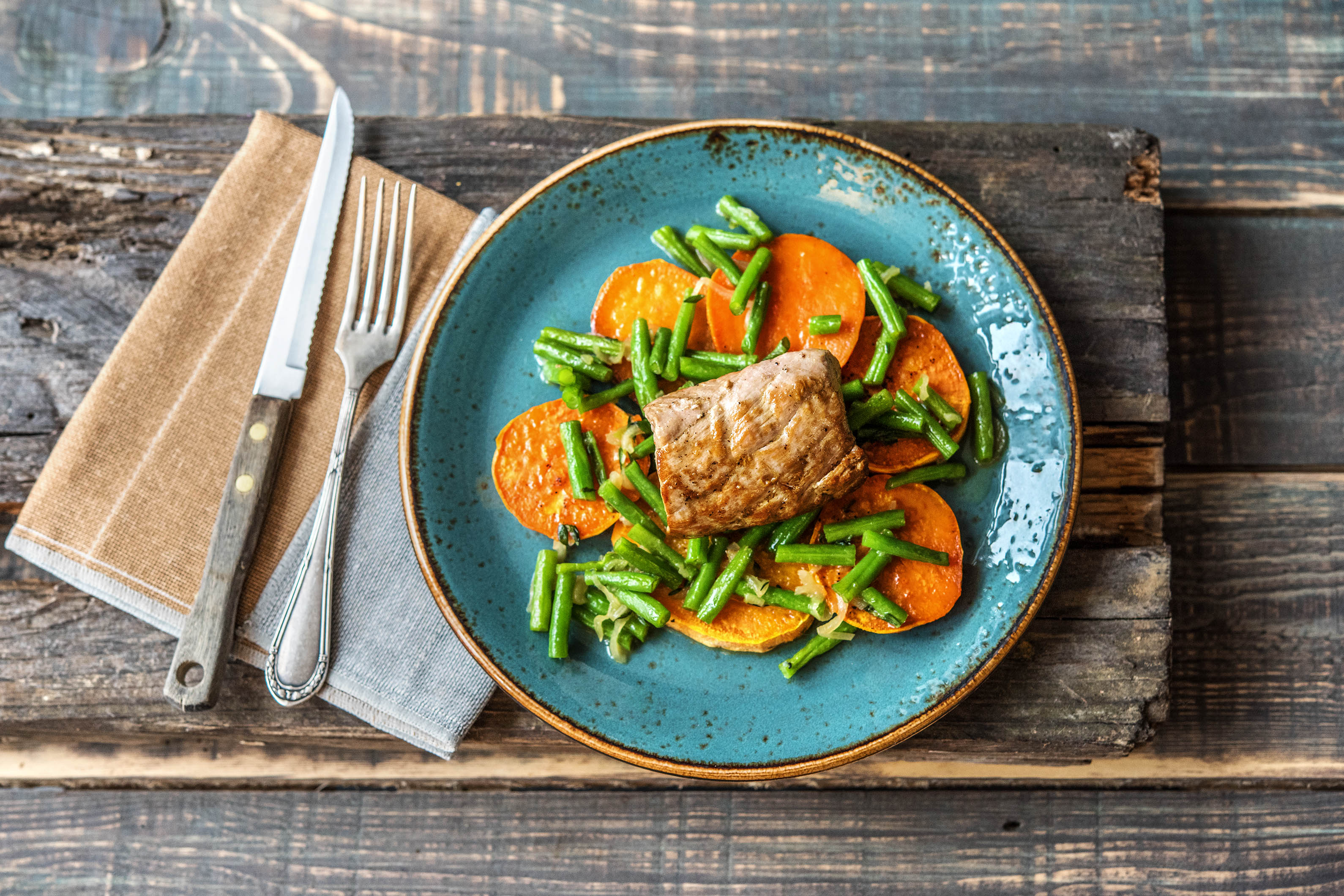 Saftige Schweinssteaks