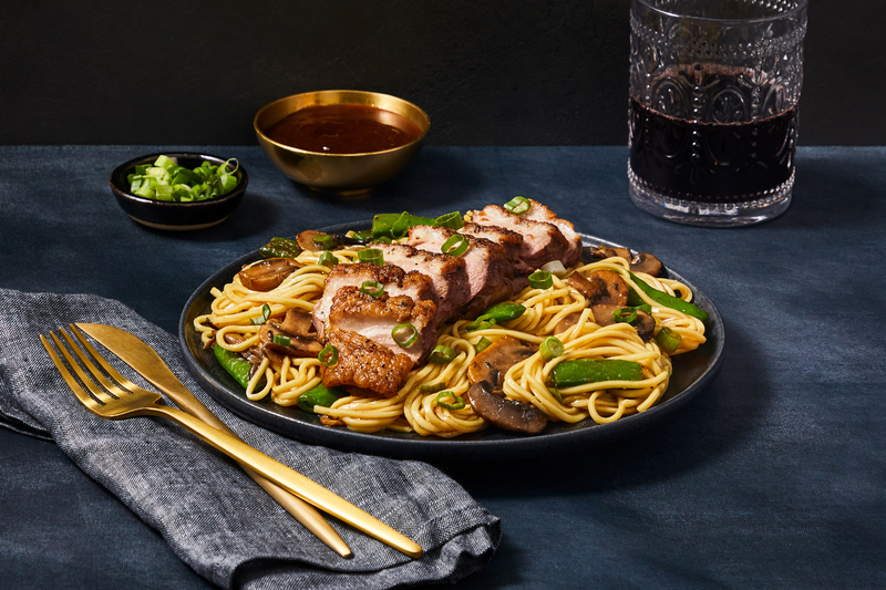 Savory Duck Chow Mein
