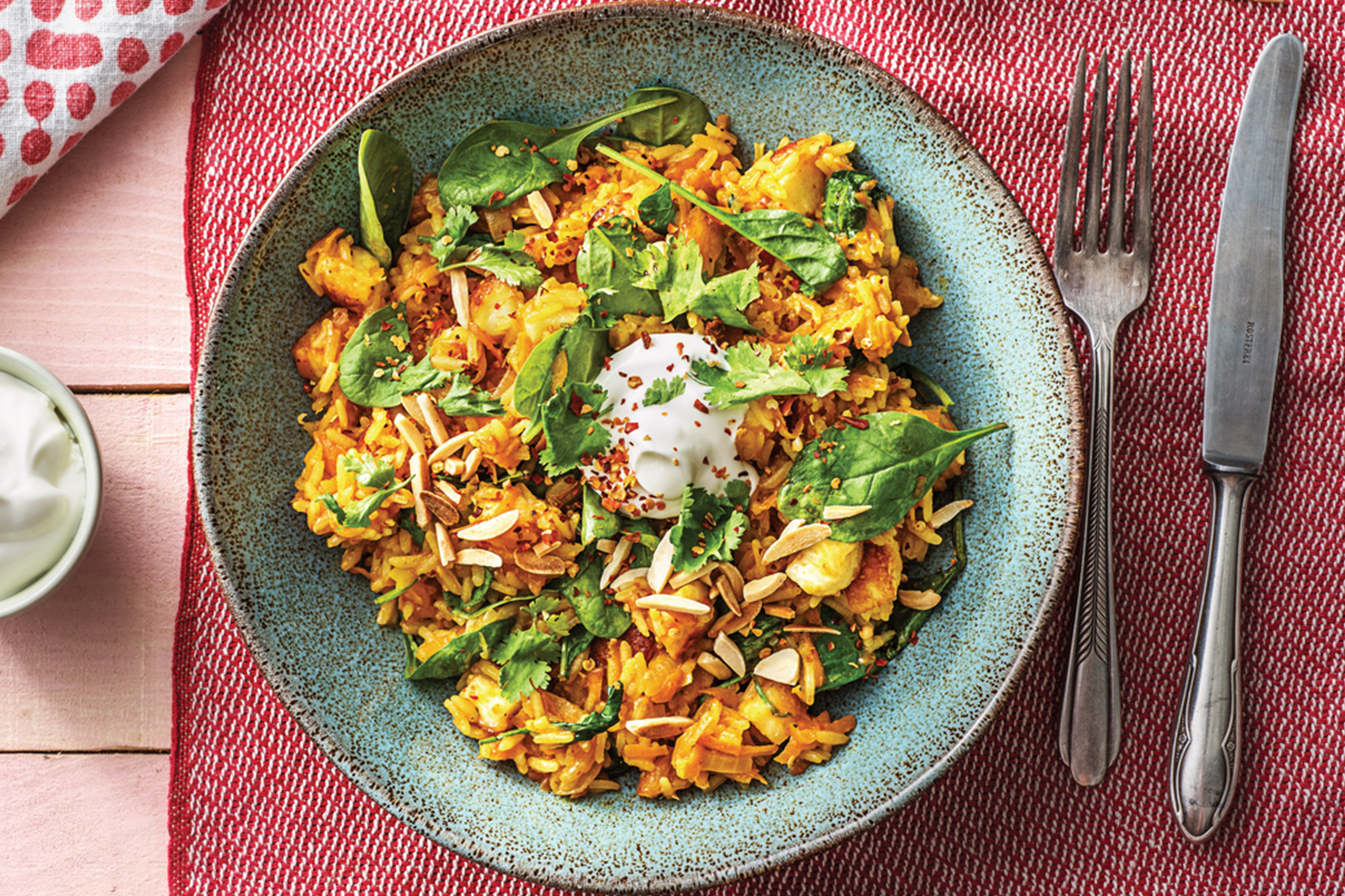 Indian Veggie-Loaded Biryani