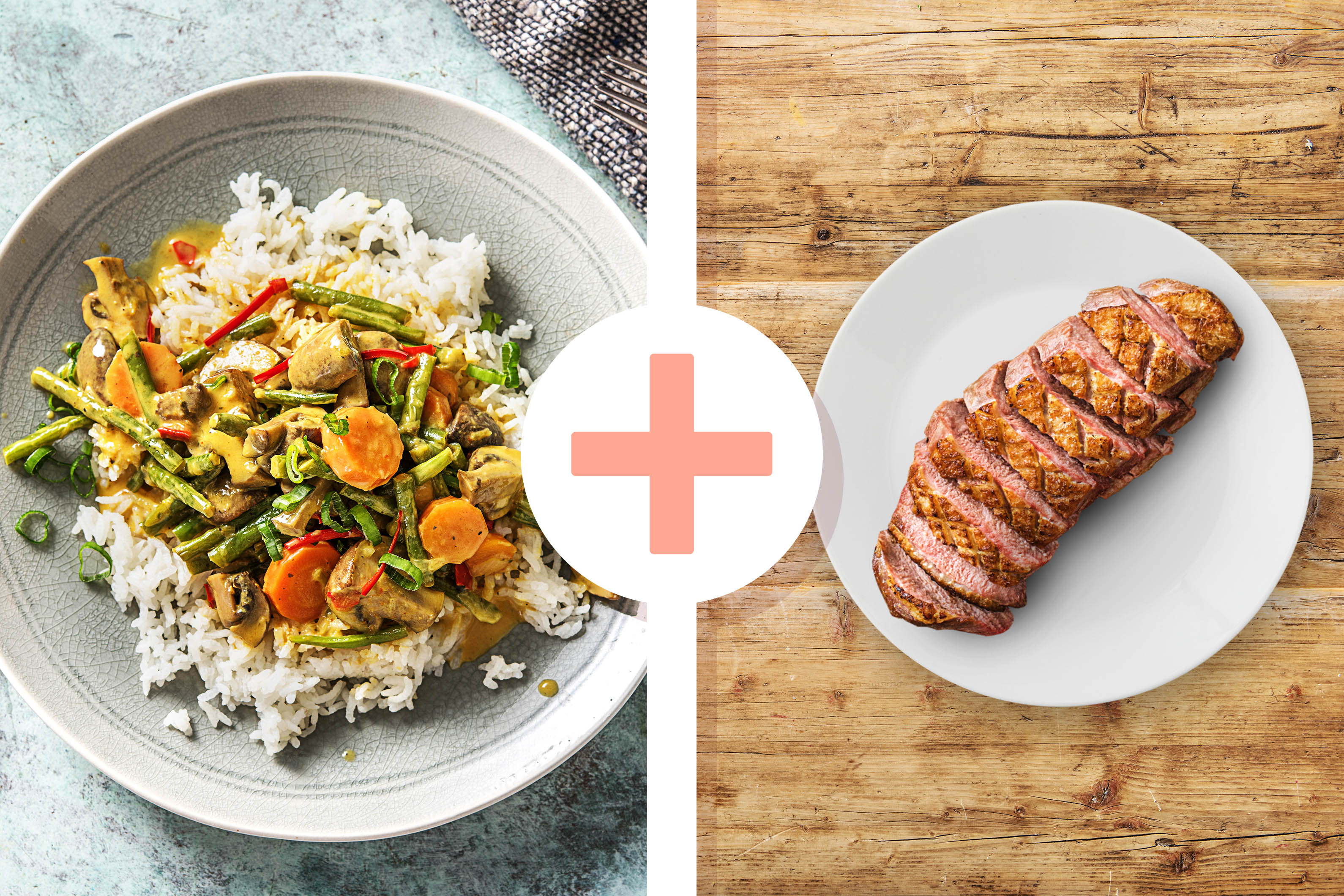 Buntes Kokos-Gemüse-Curry