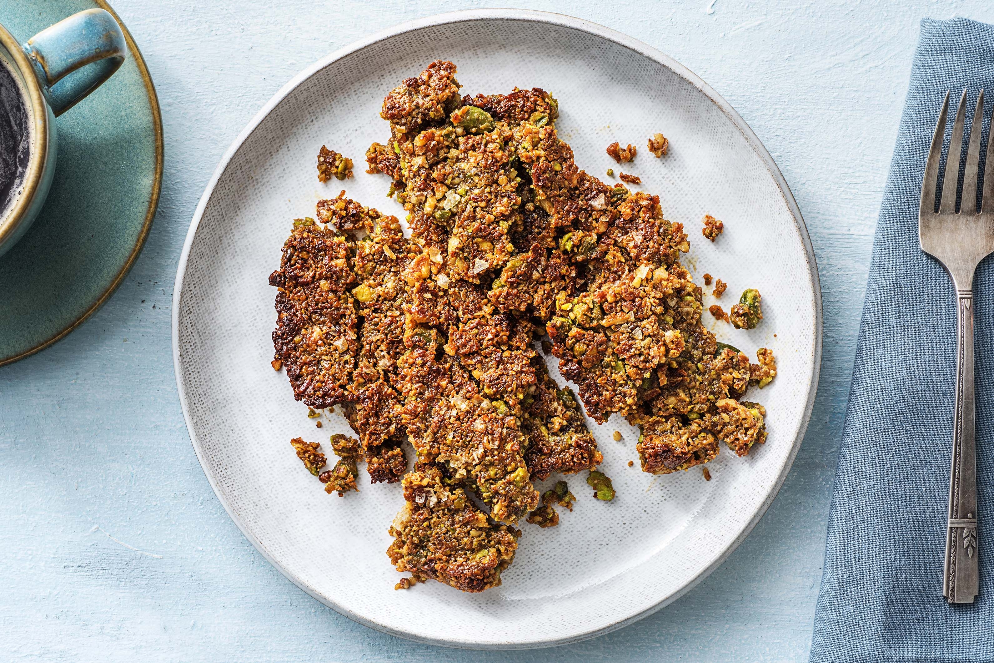 Dadel-notenreep voor bij de koffie