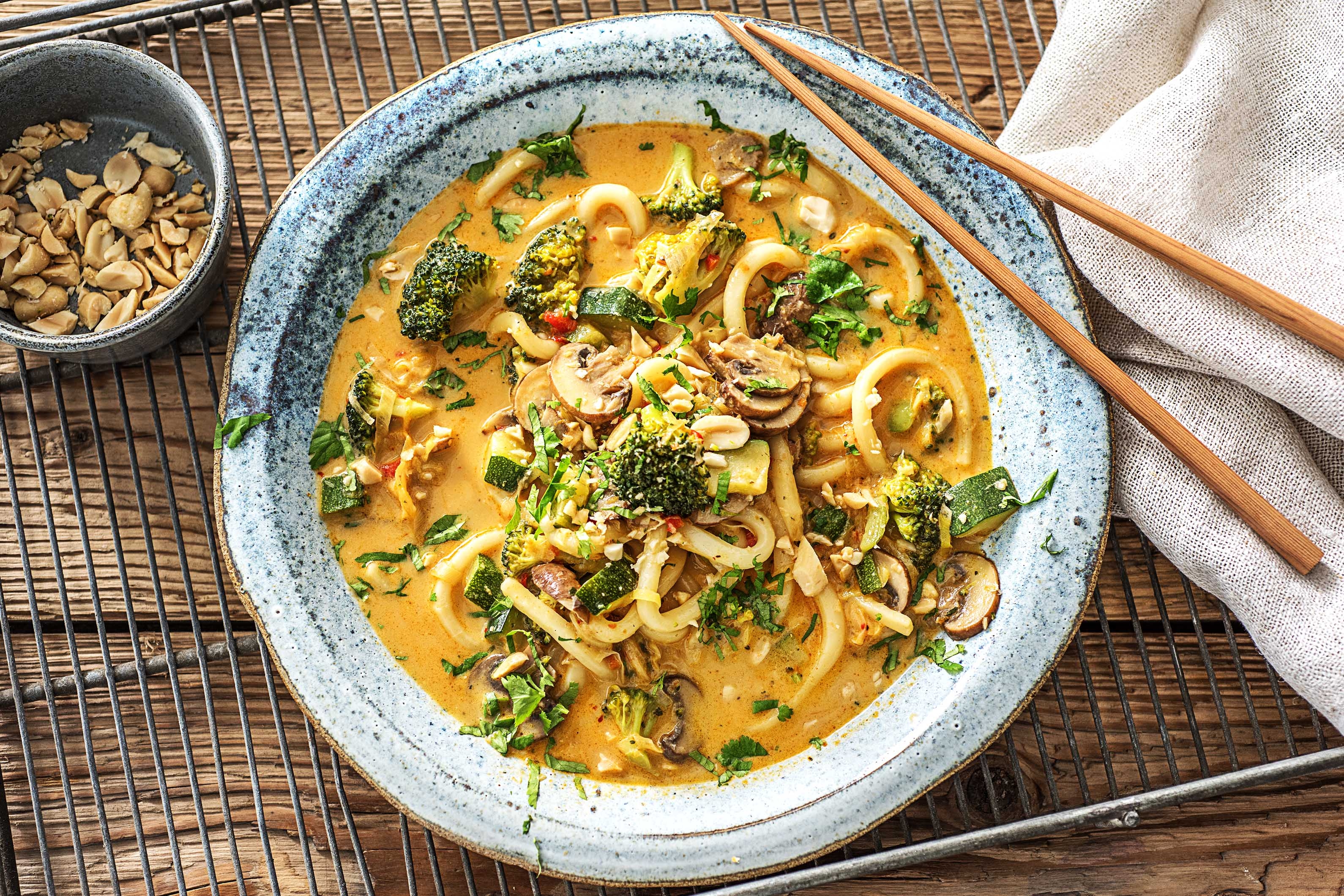 Soupe de nouilles au curry