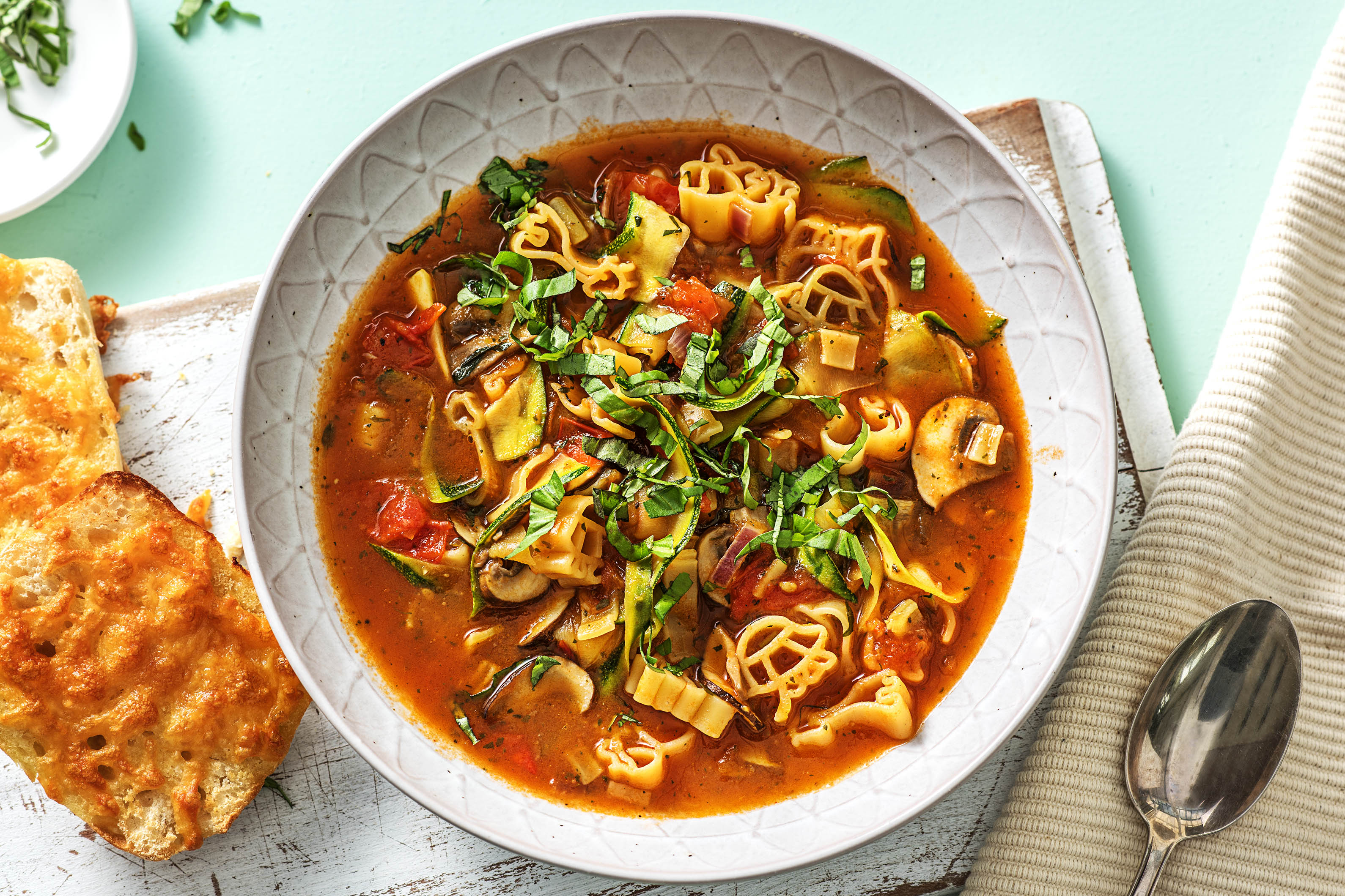 Italiaanse minestronesoep