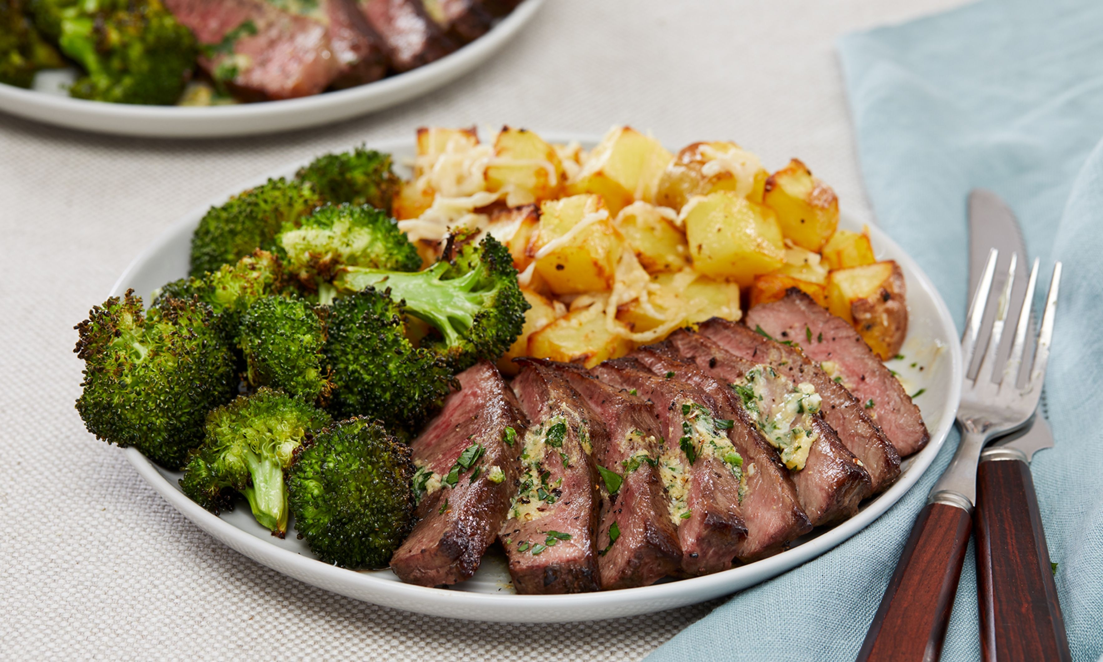Herb Butter Steak
