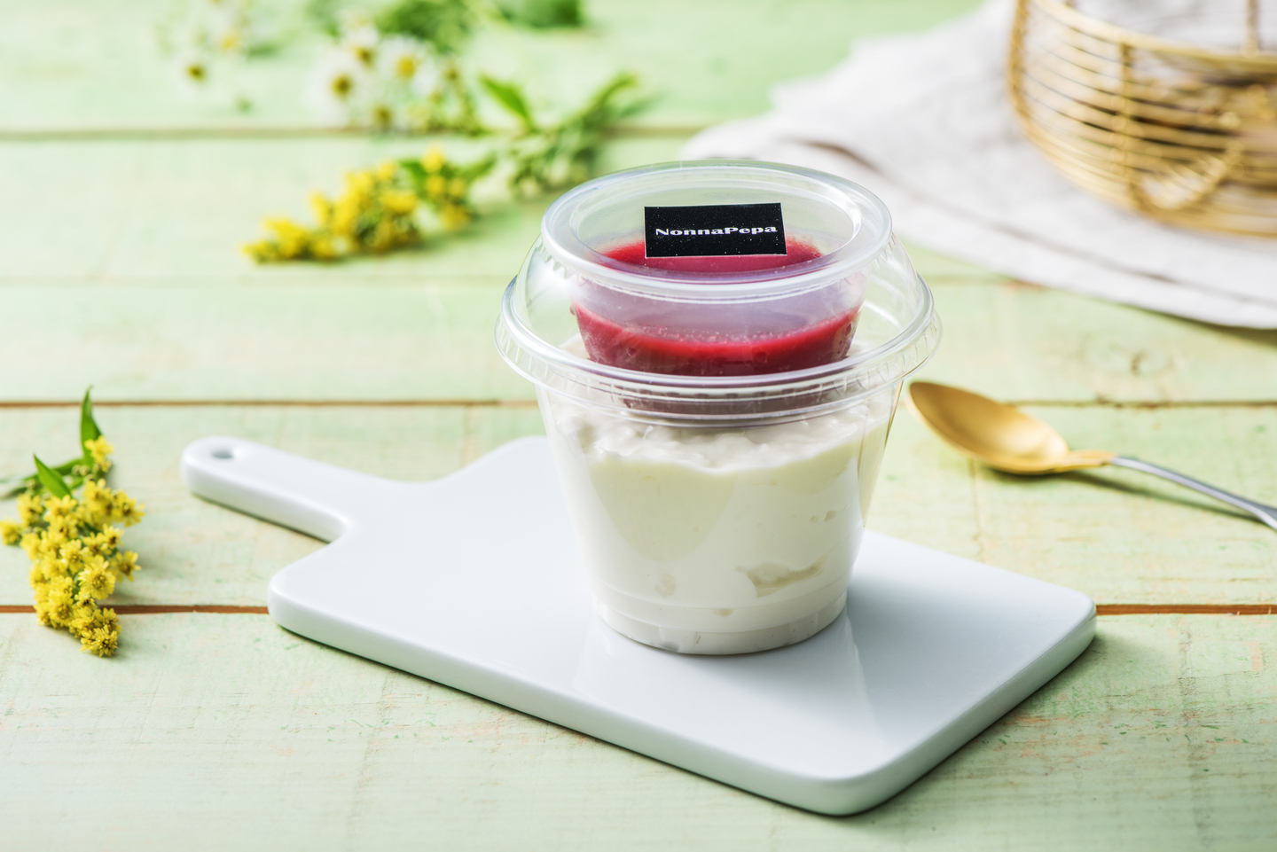 Panna cotta bosvruchten