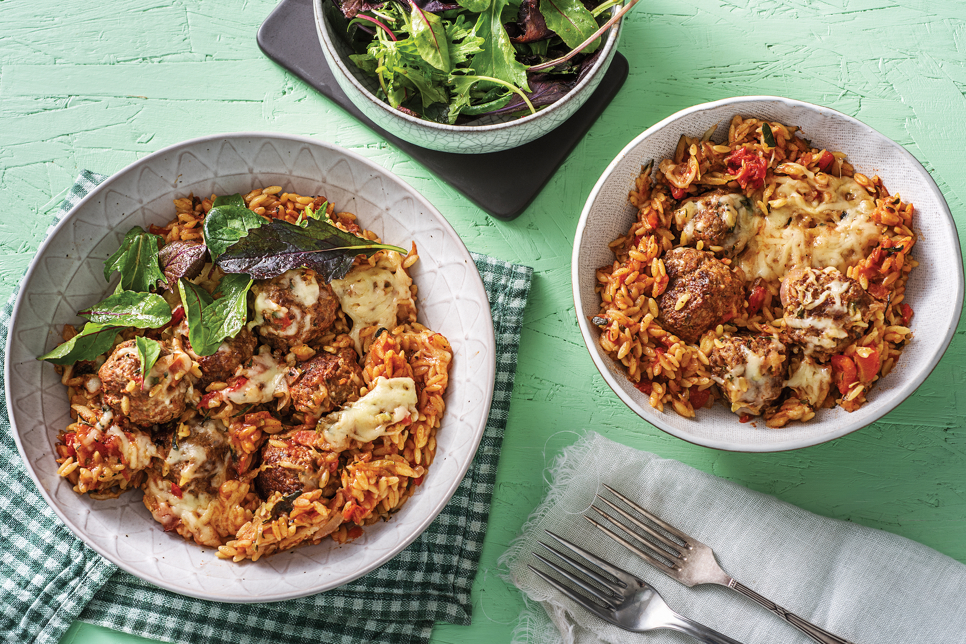 One-Pan Beef Meatballs