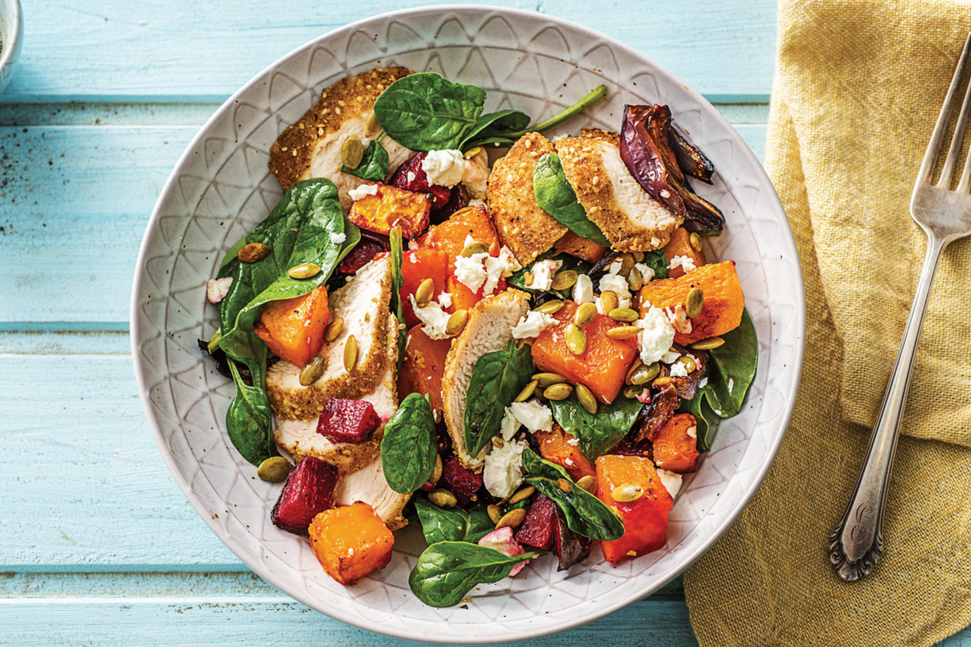 Dukkah Crusted Chicken