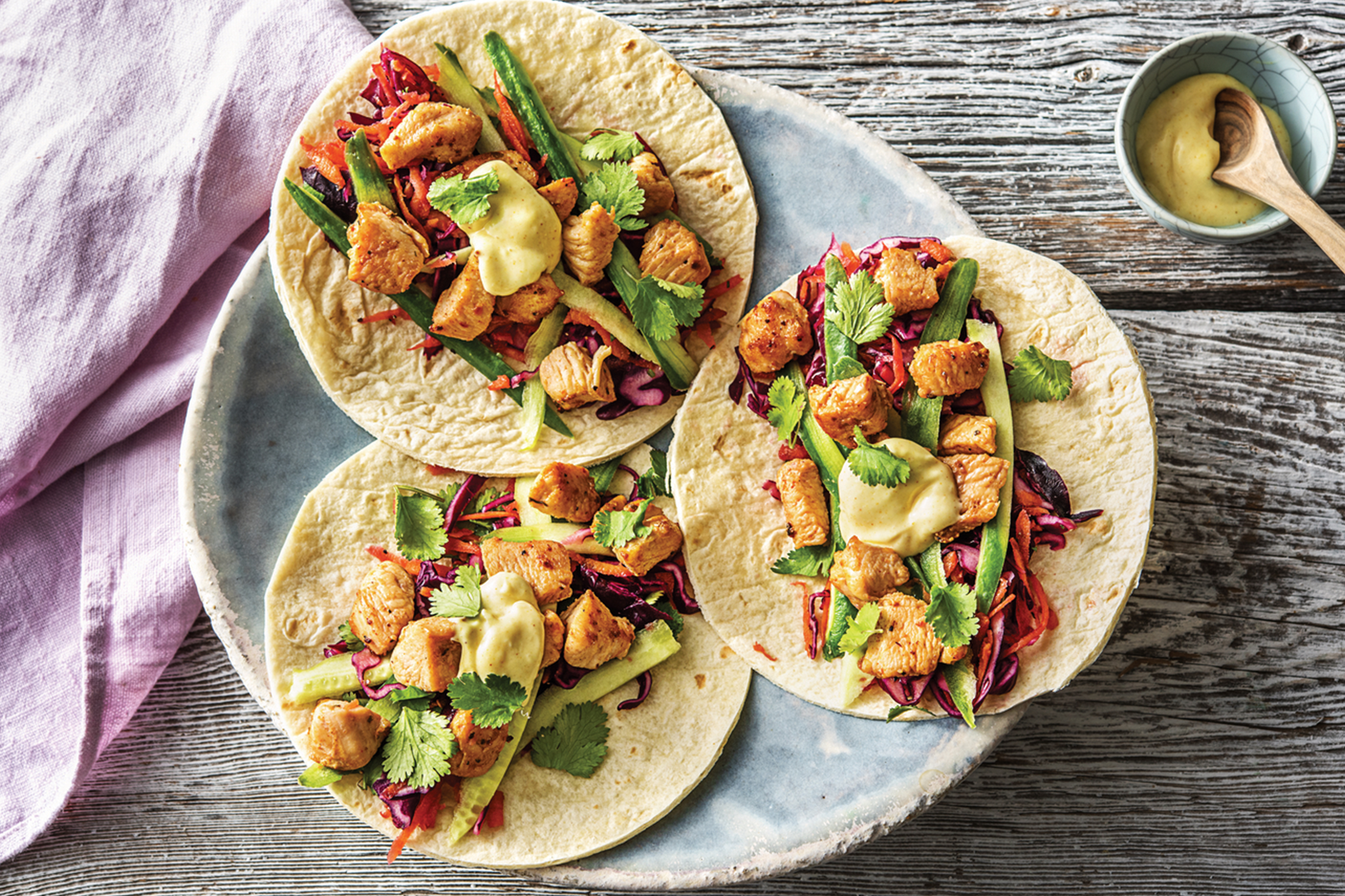 Speedy Mexican Fiesta Chicken Tacos