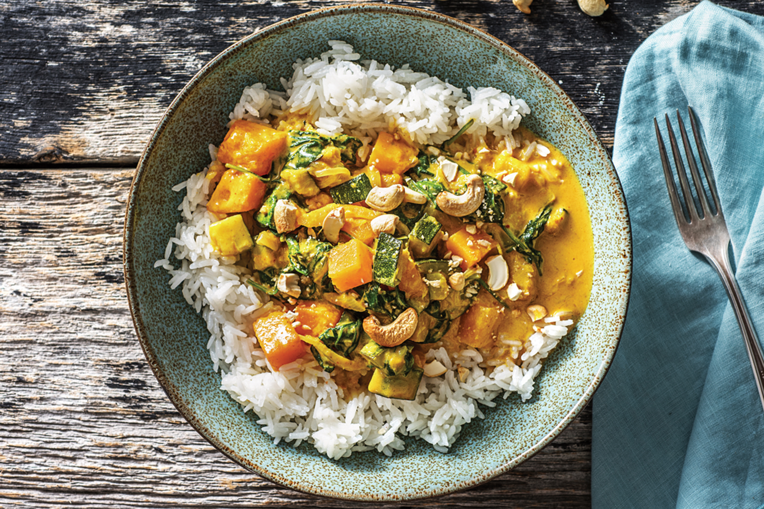 Thai Pumpkin & Veggie Curry