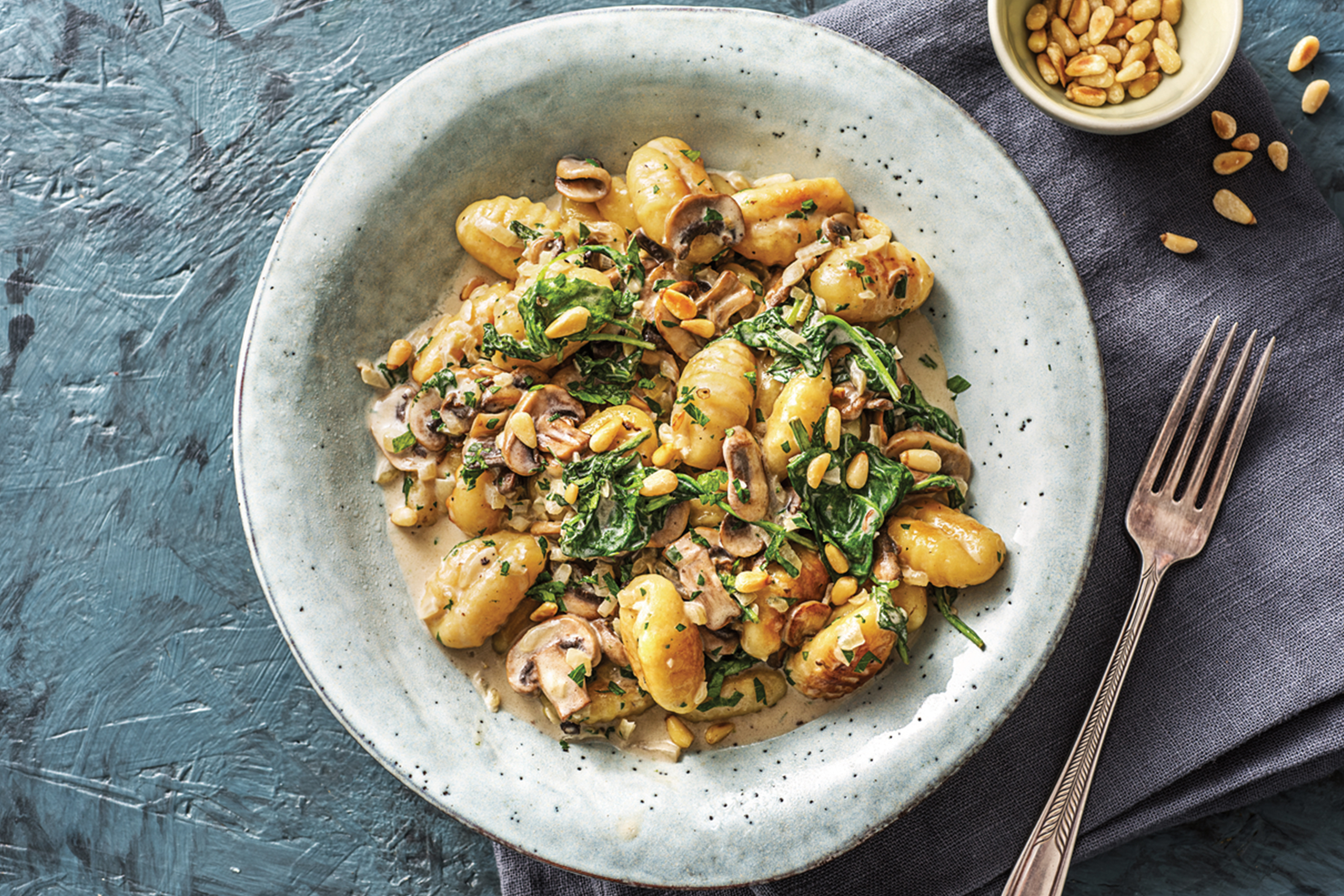 Creamy Mushroom Gnocchi