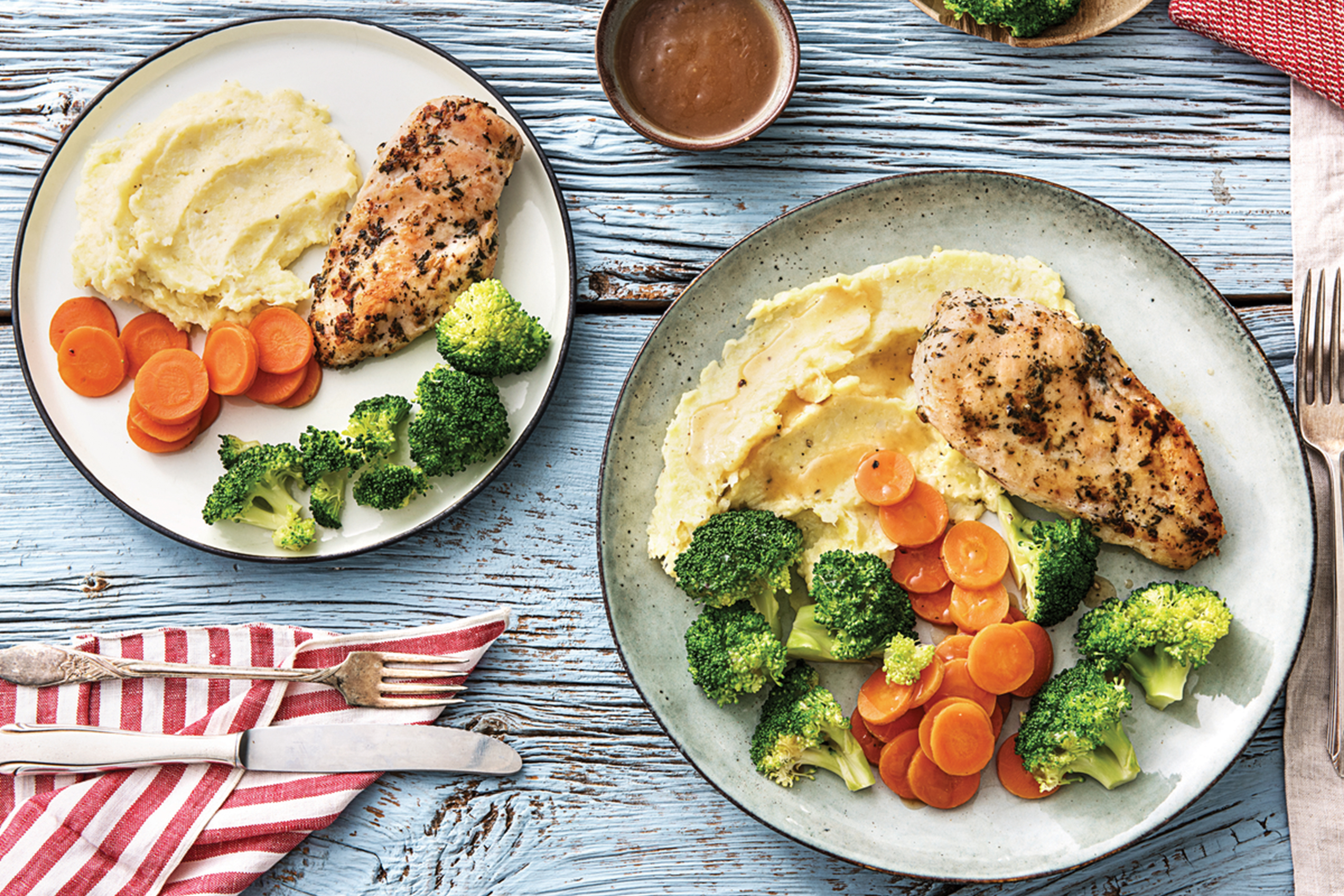 Thyme Chicken & Cauliflower Mash