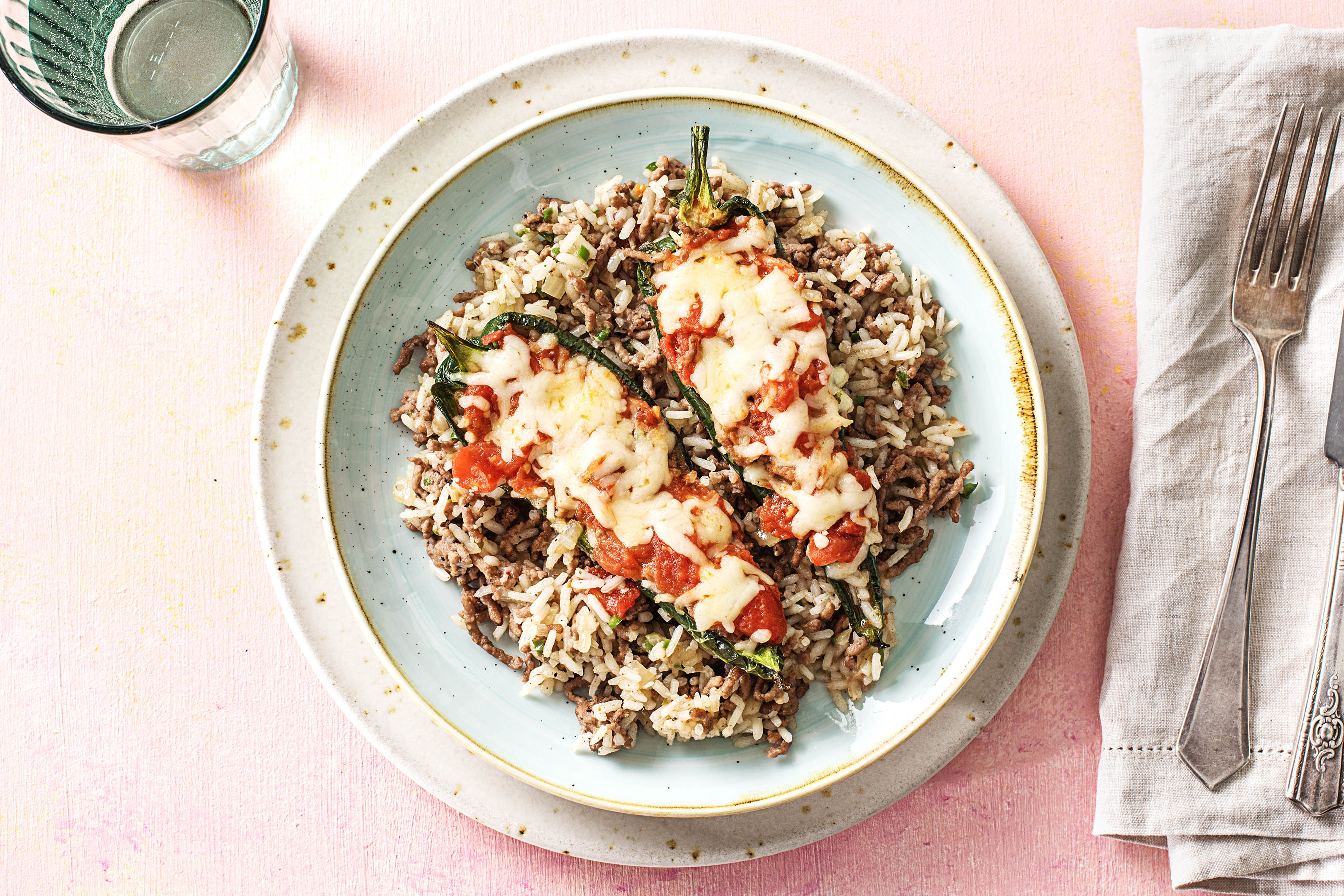 Beef Chiles Rellenos