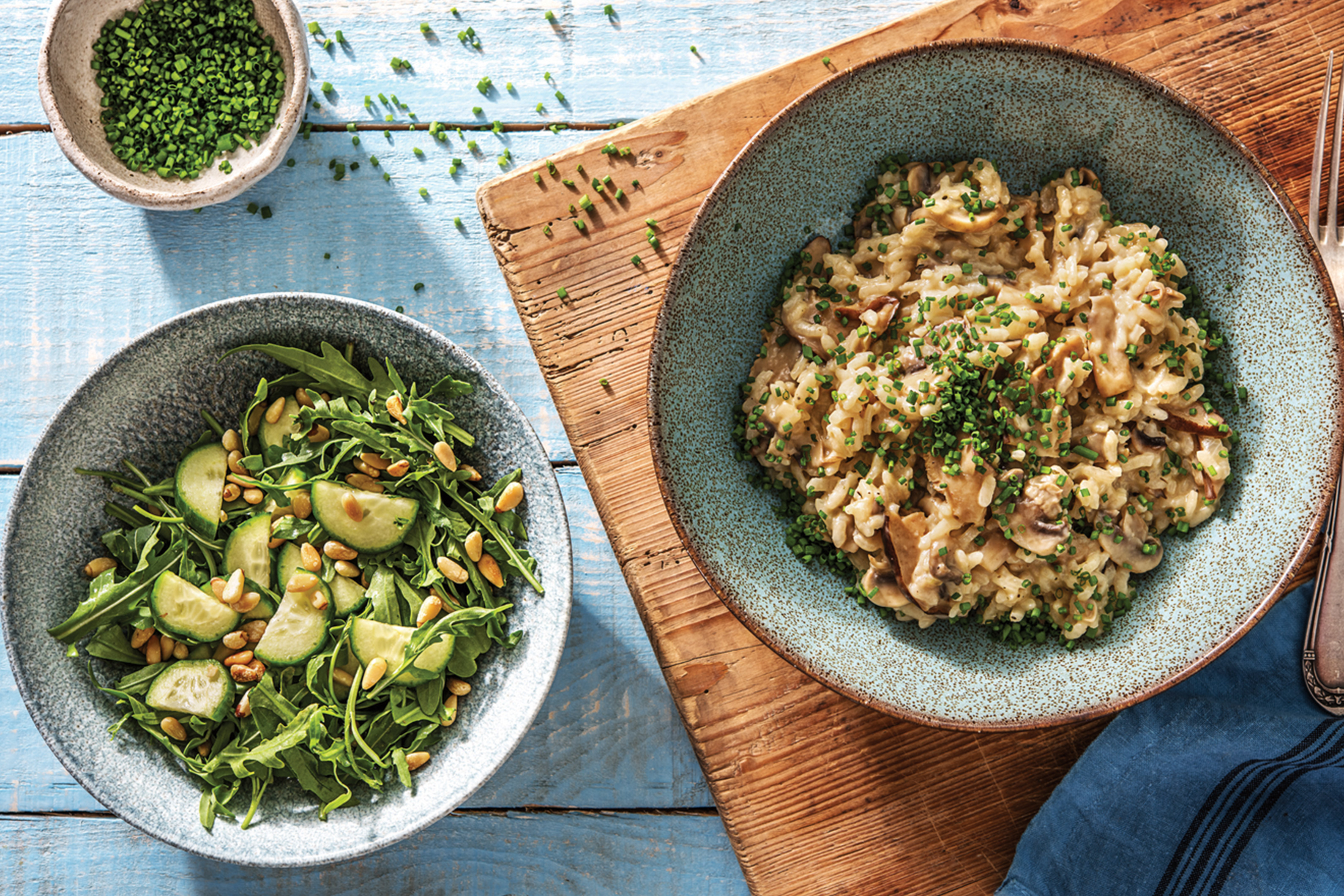 Porcini Mushroom Baked Risotto