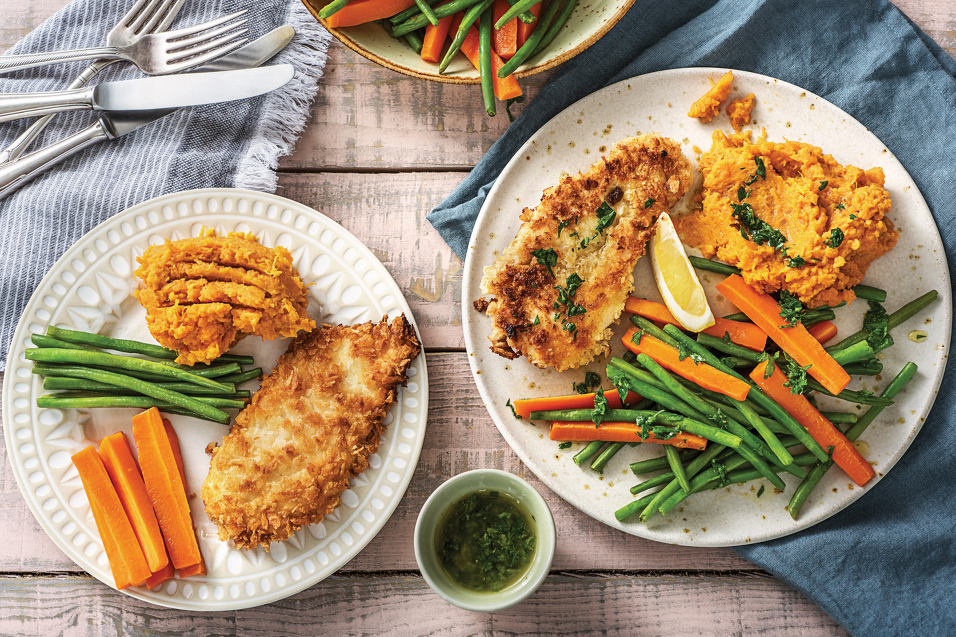 Panko-Crusted Chicken