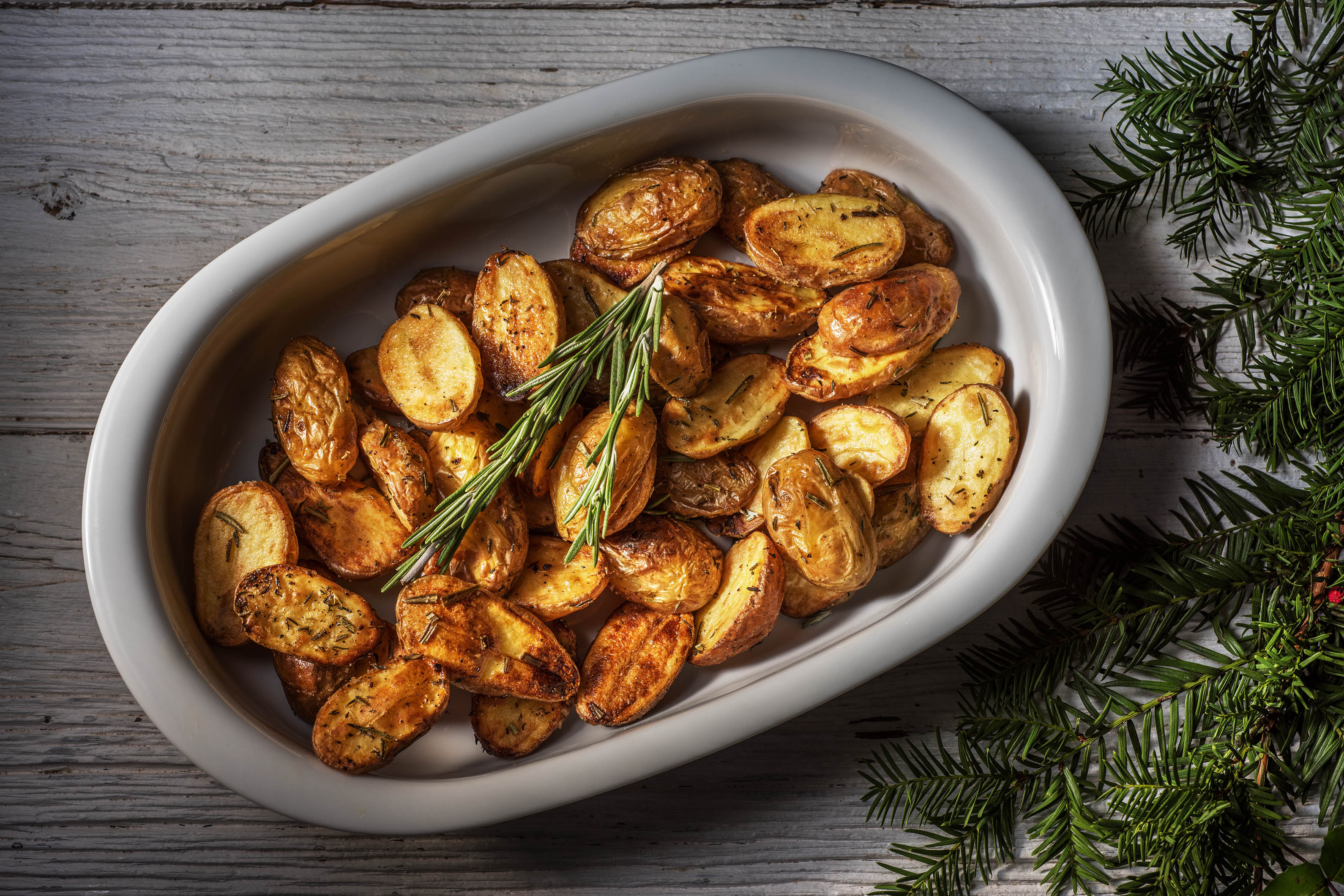 Grenailles rôties au four