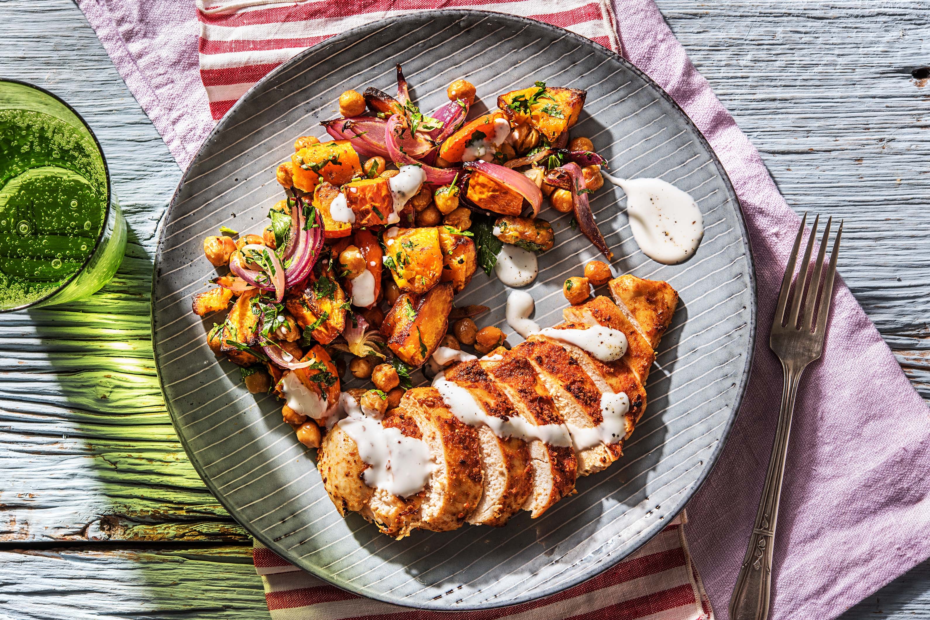 Würziges Harissa-Hähnchen