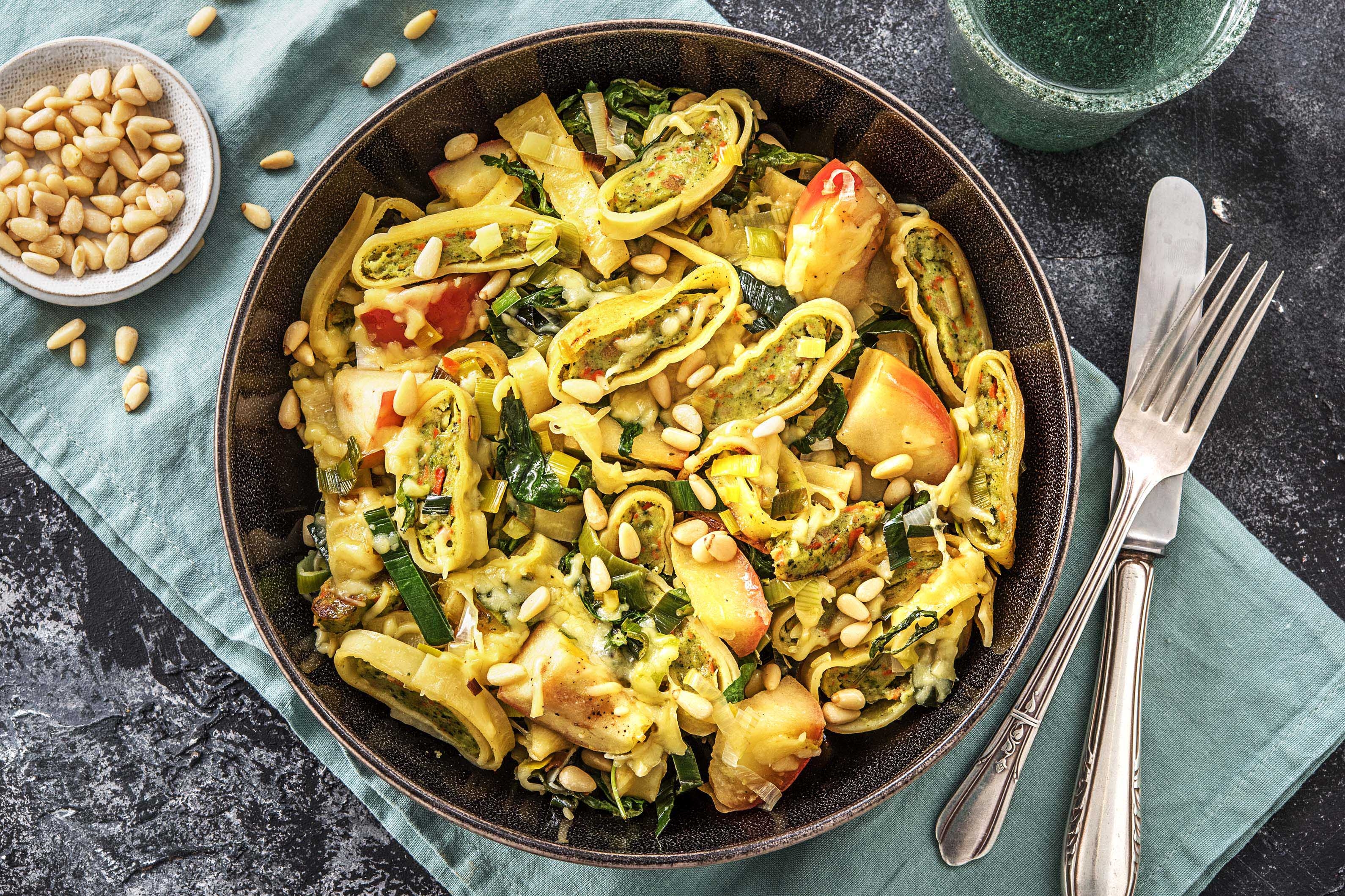 Veggie-Maultaschen-Pfanne