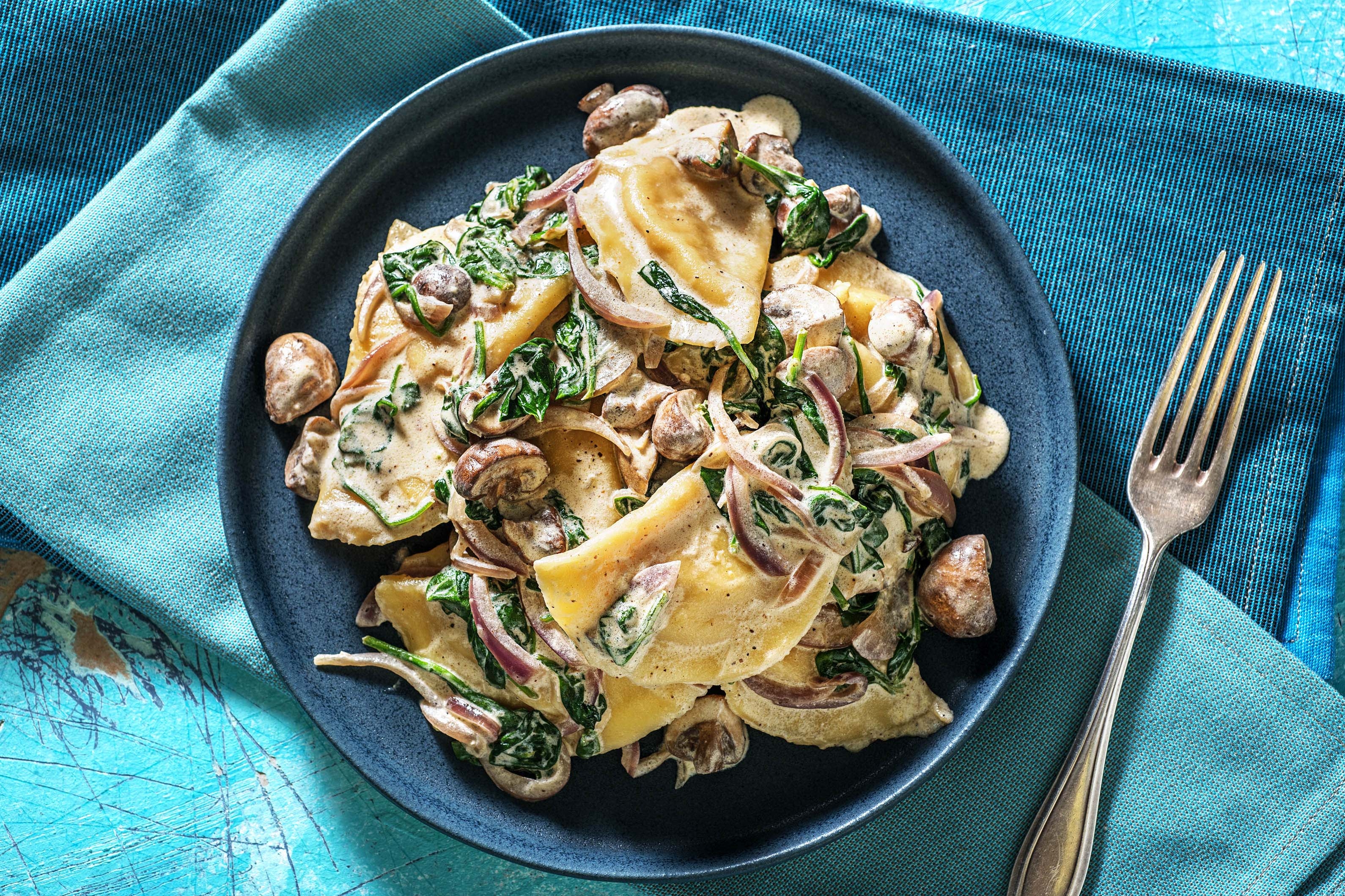 Blitzschnelle Feta-Mezzelune