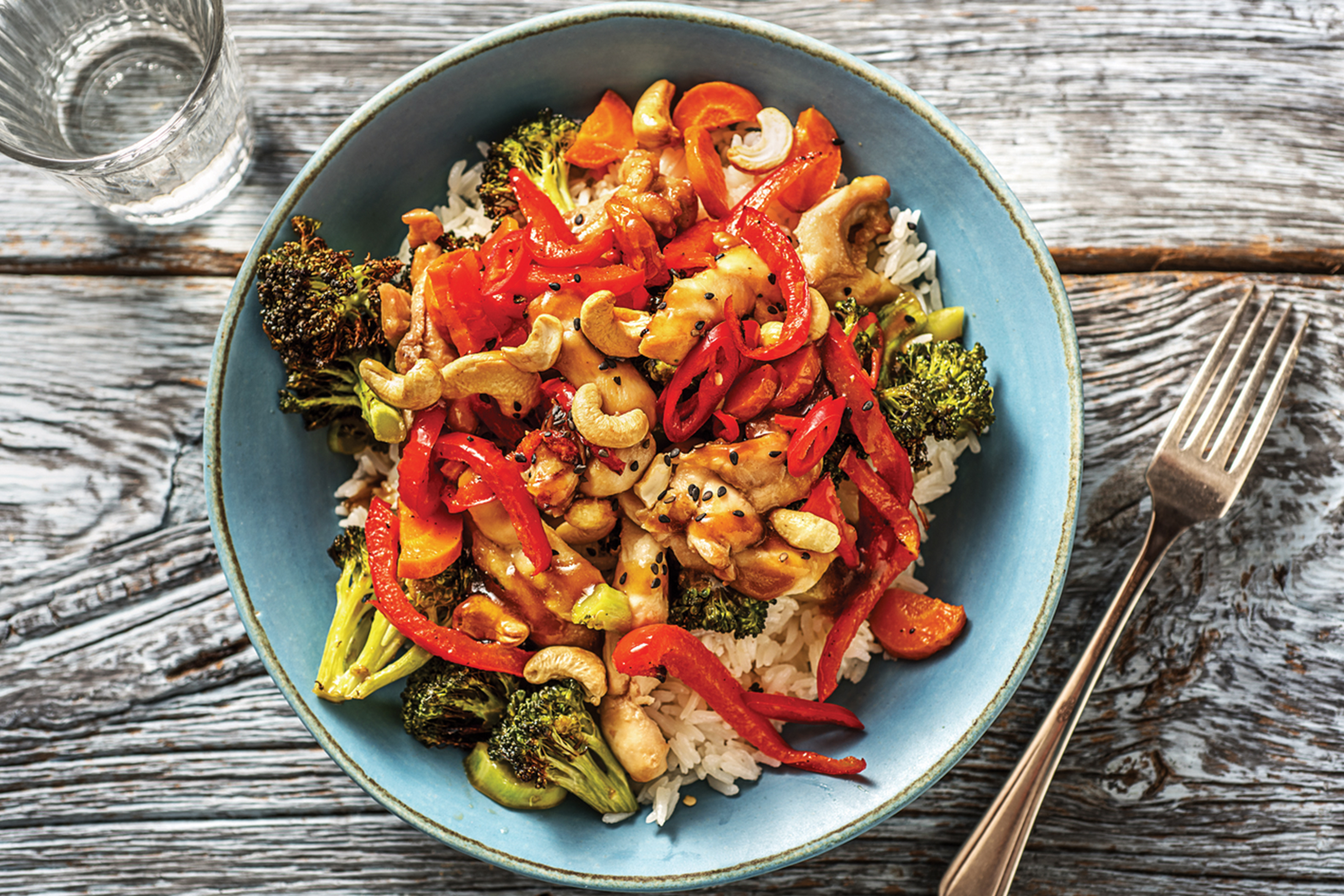 Hoisin Chicken & Vegetable Tray Bake