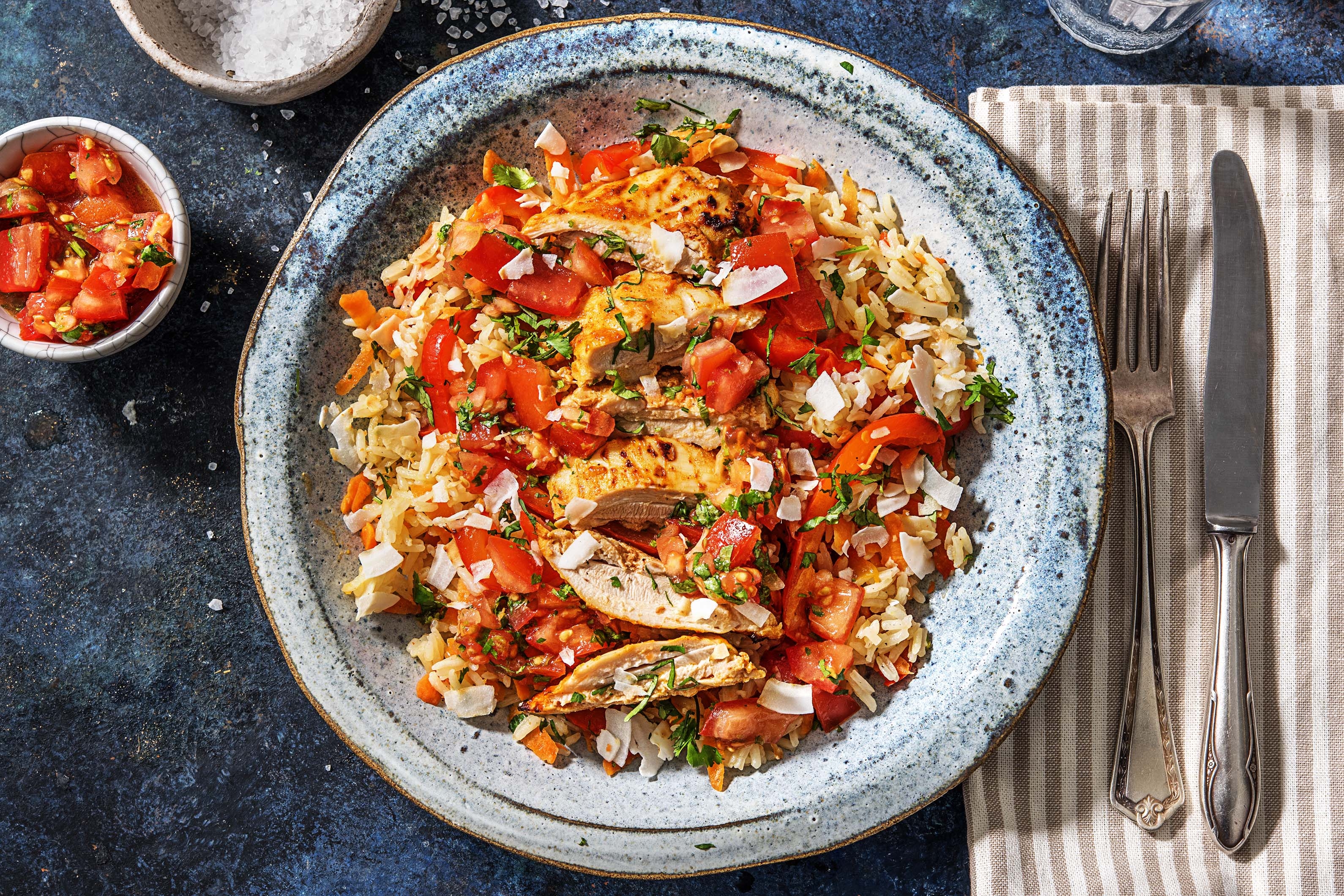 Mexikanische Pouletschenkel