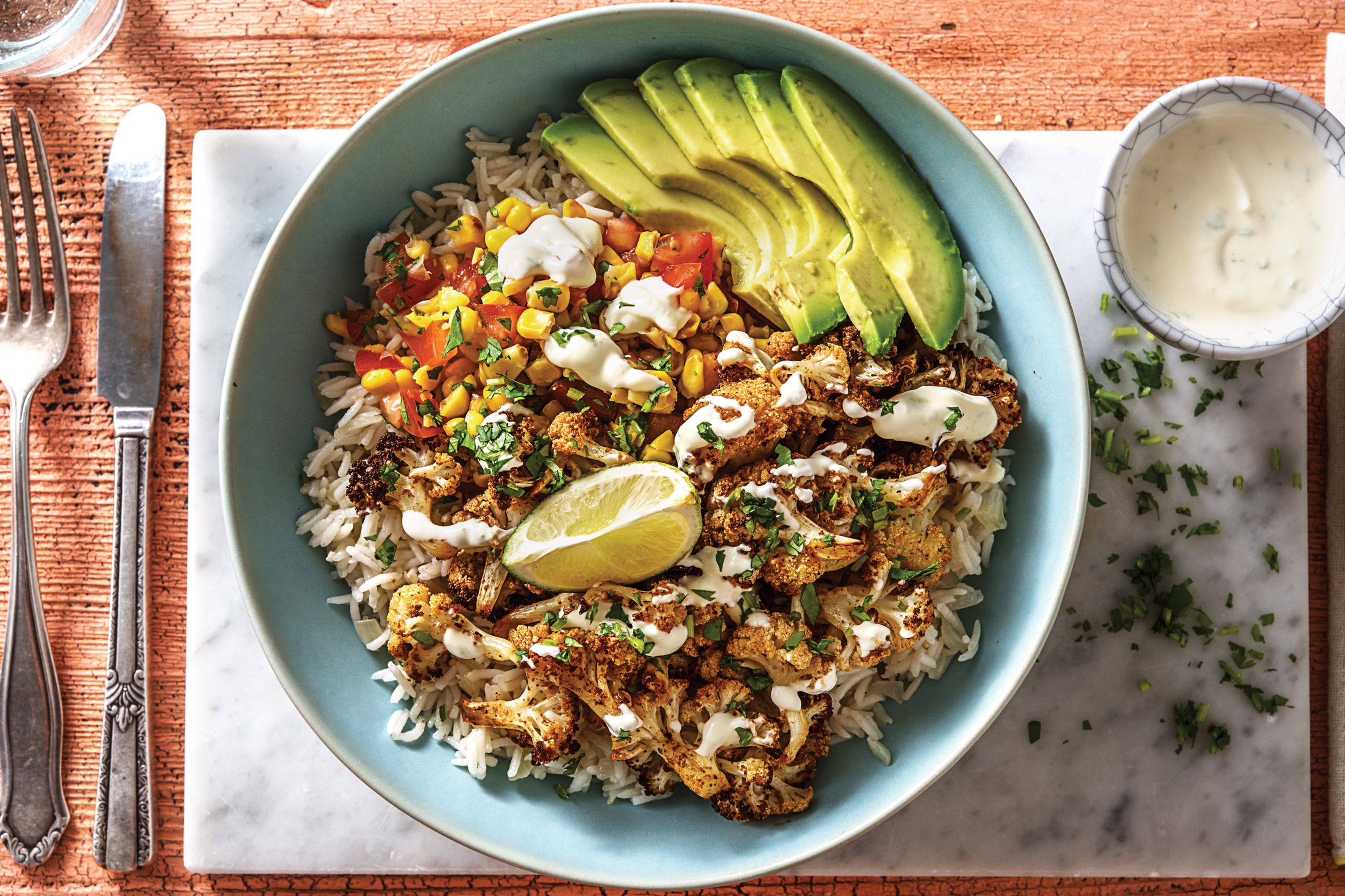 Cauliflower Burrito Bowl