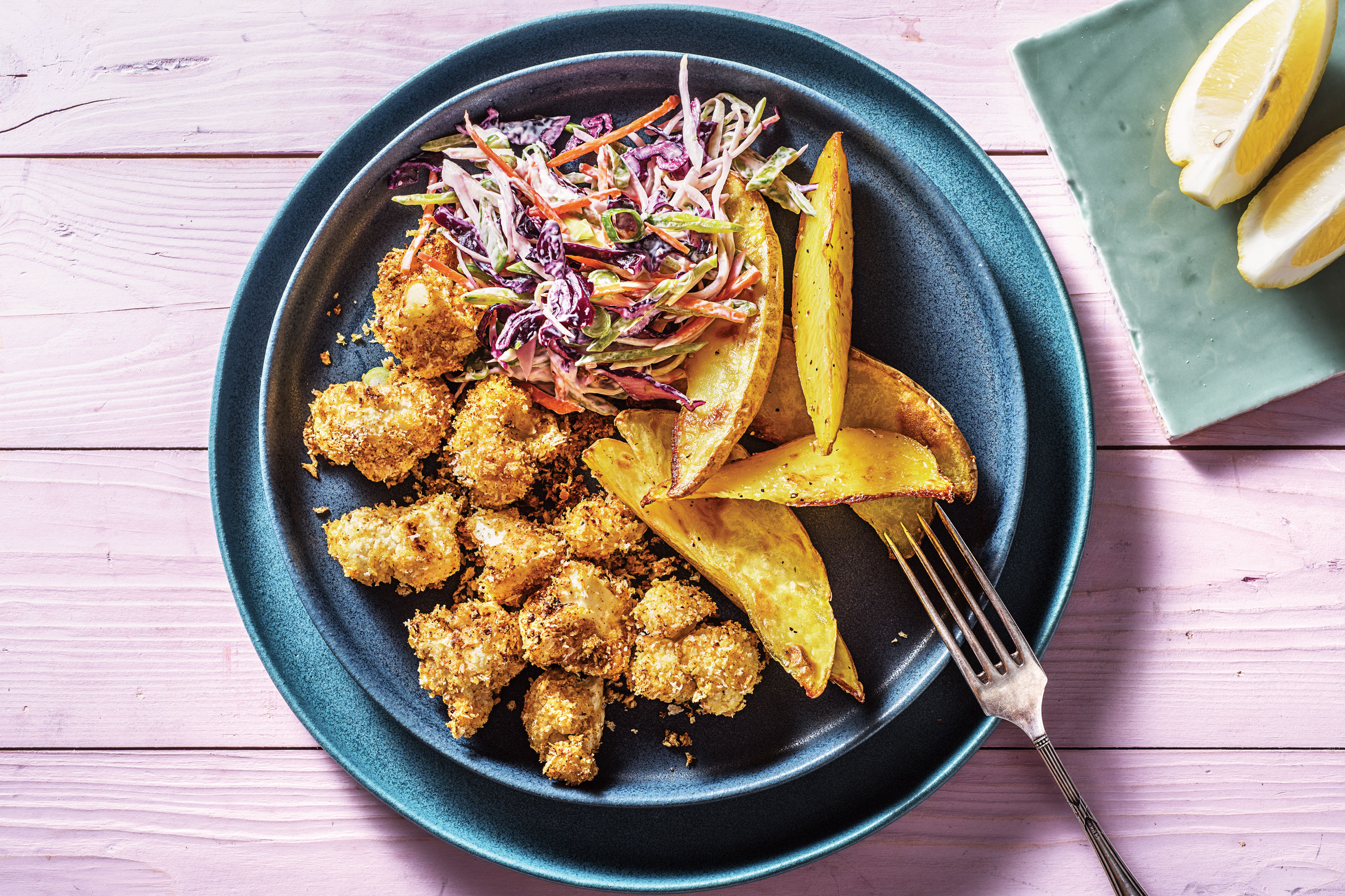 Spiced Cauliflower Nuggets