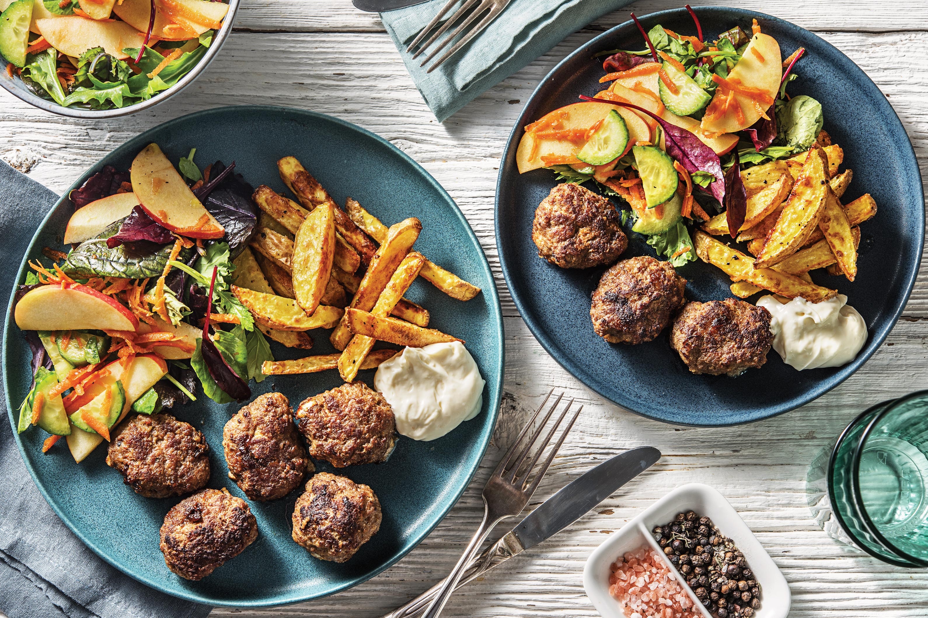 Beef & Parmesan Rissoles