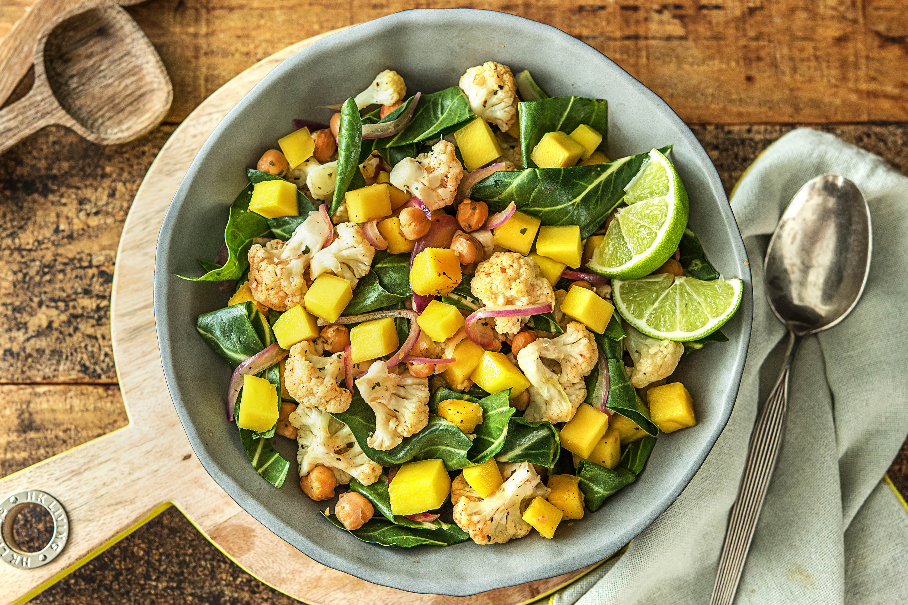 Blumenkohlsalat mit Mango