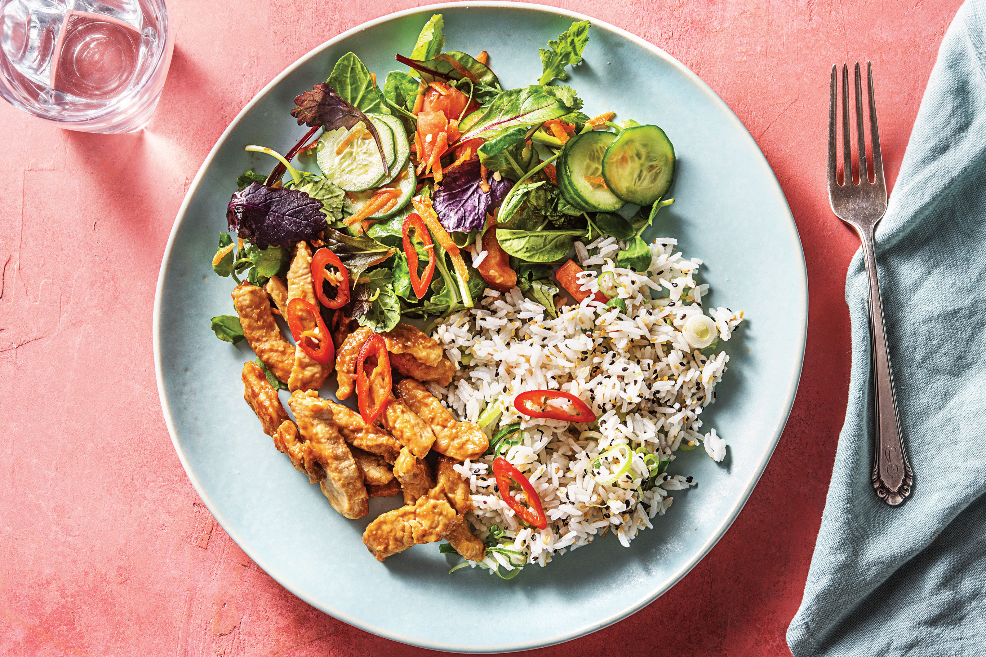 Miso Pork & Sesame Rice