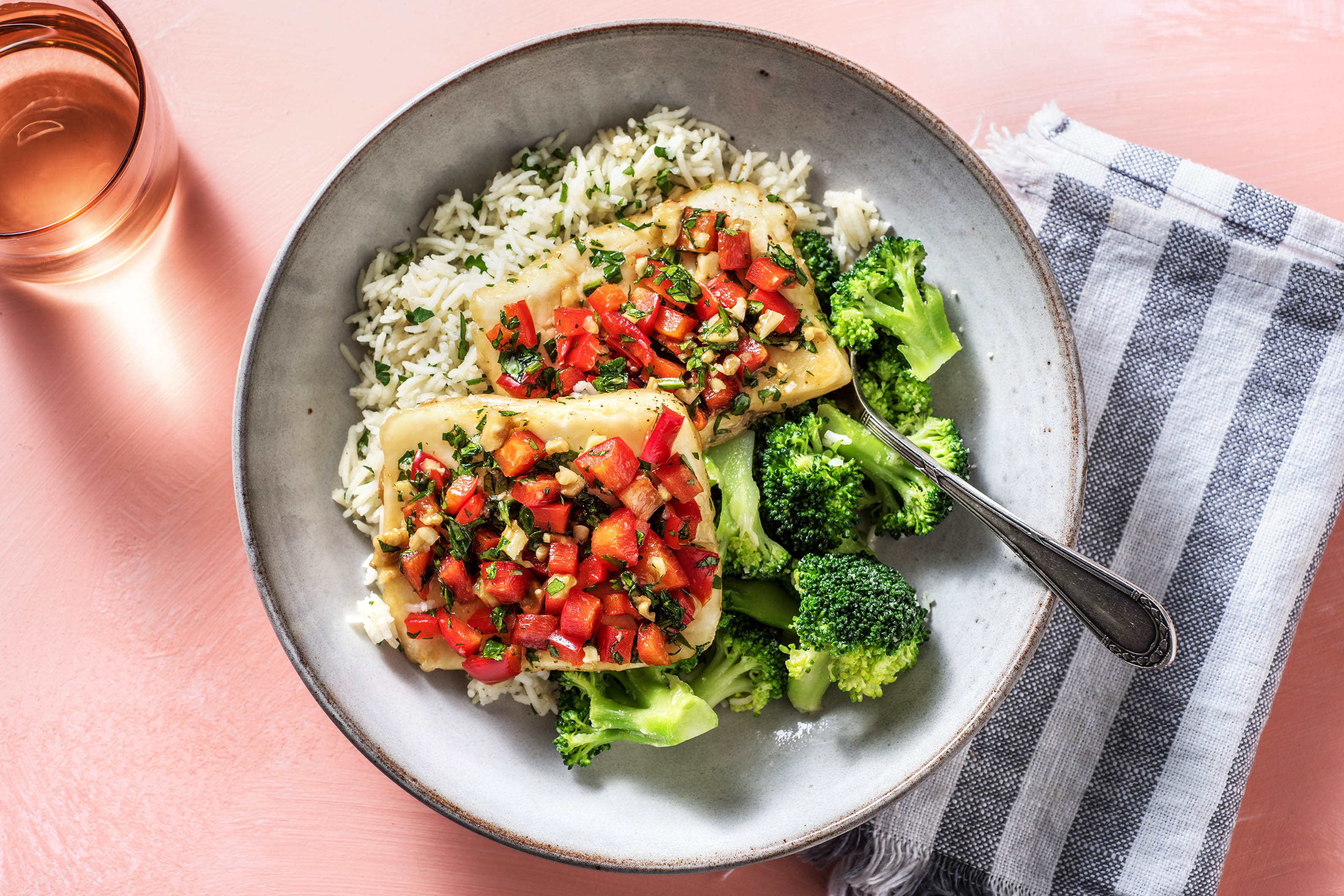 Halloumi poêlé aux noix et au miel