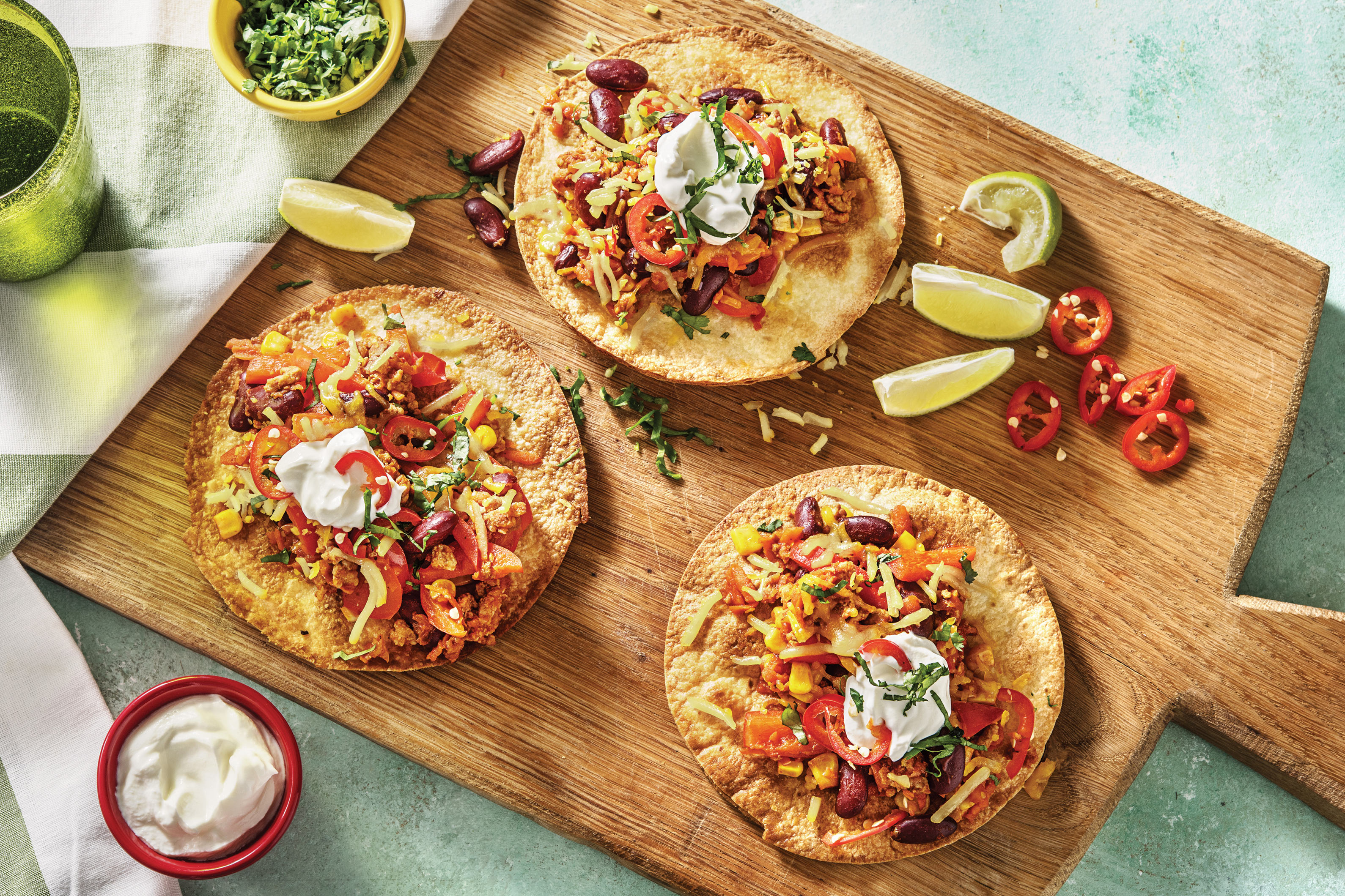 Mexican Pork Tostadas